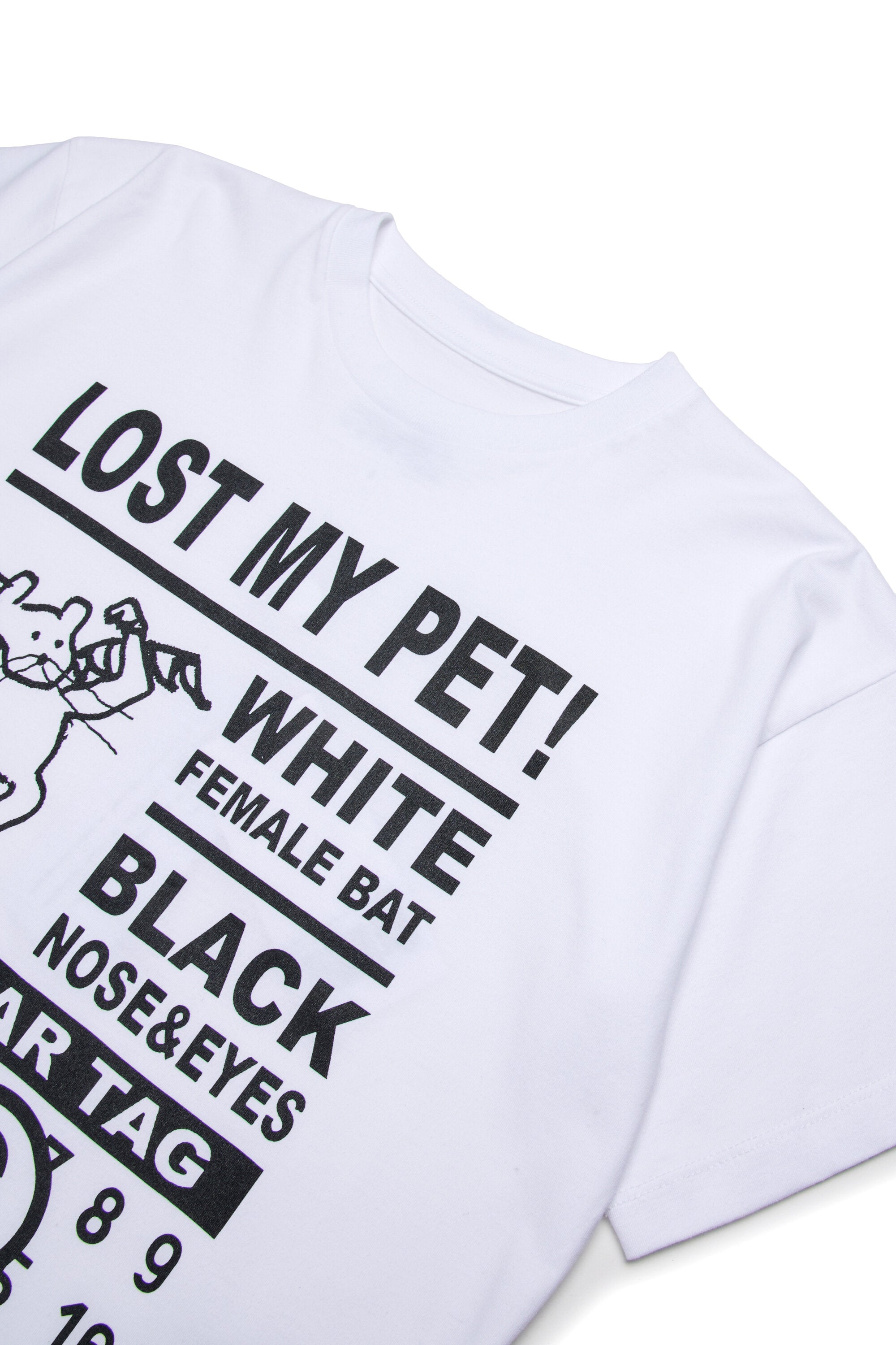 MM6 teen's jersey T-shirt Lost My Pet | BRAVE KID
