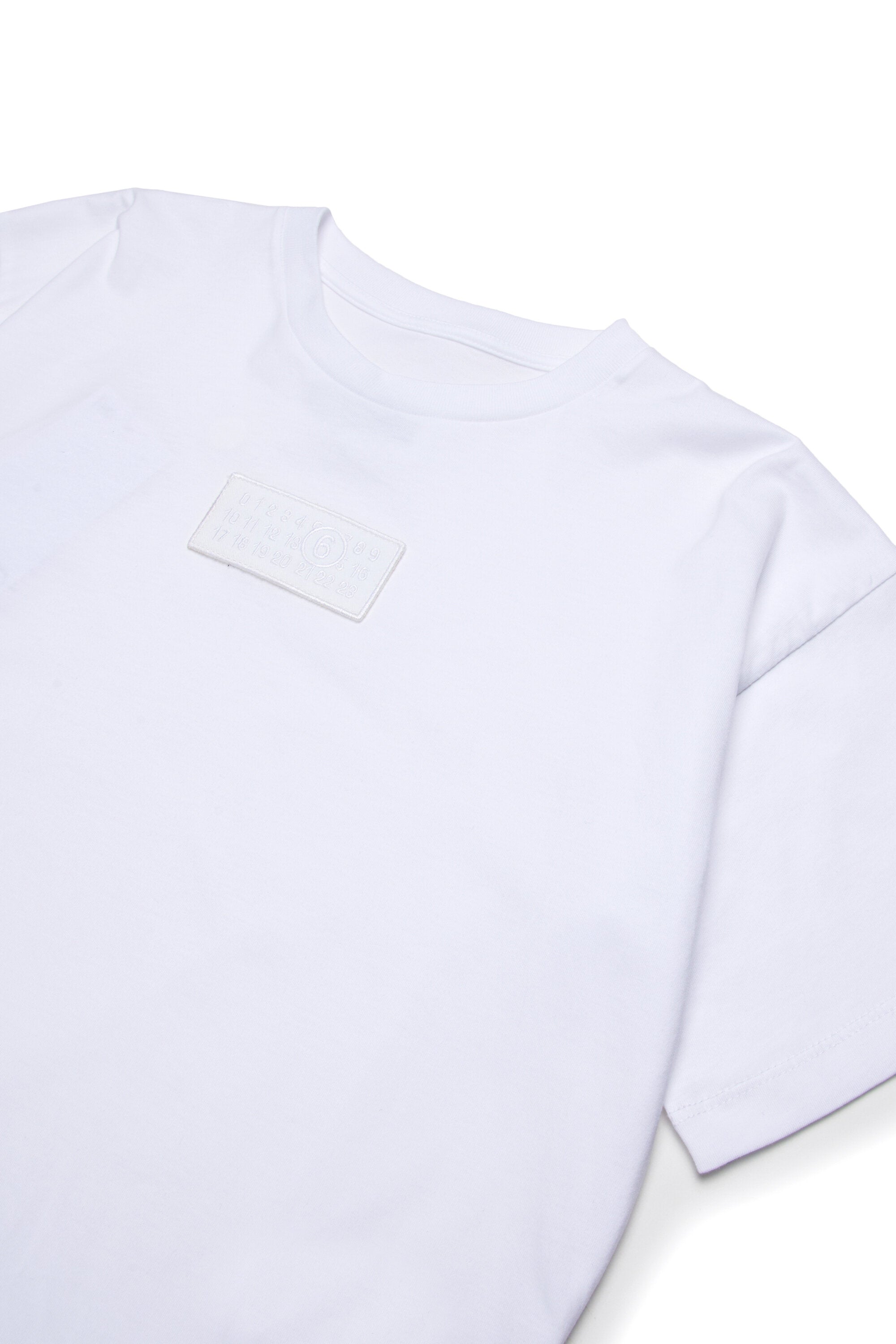 Camiseta de jersey con parche del logotipo Numeric