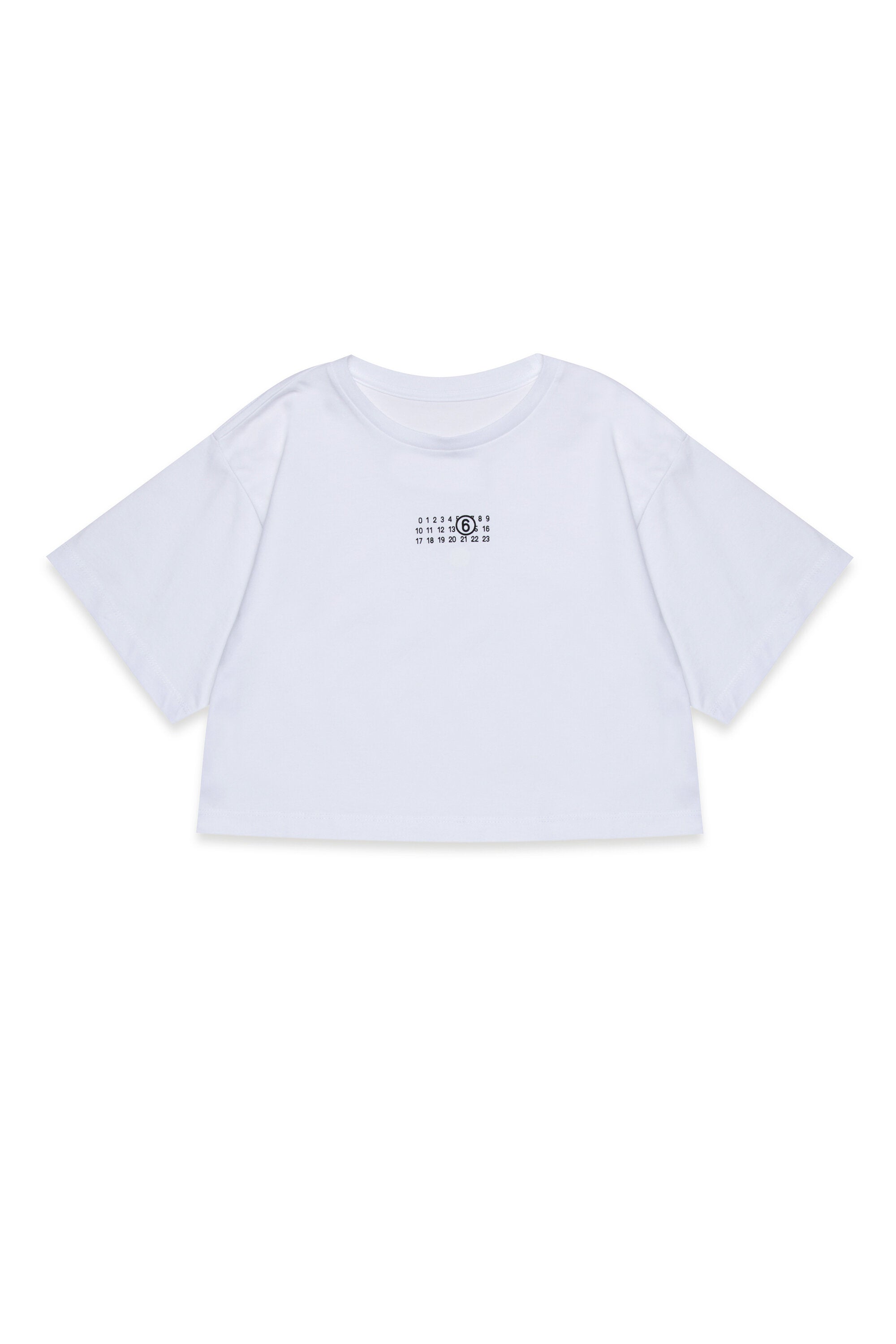 【gu】Maison Marelle / 4y MM6 teen's cropped T-shirt in jersey | BRAVE KID