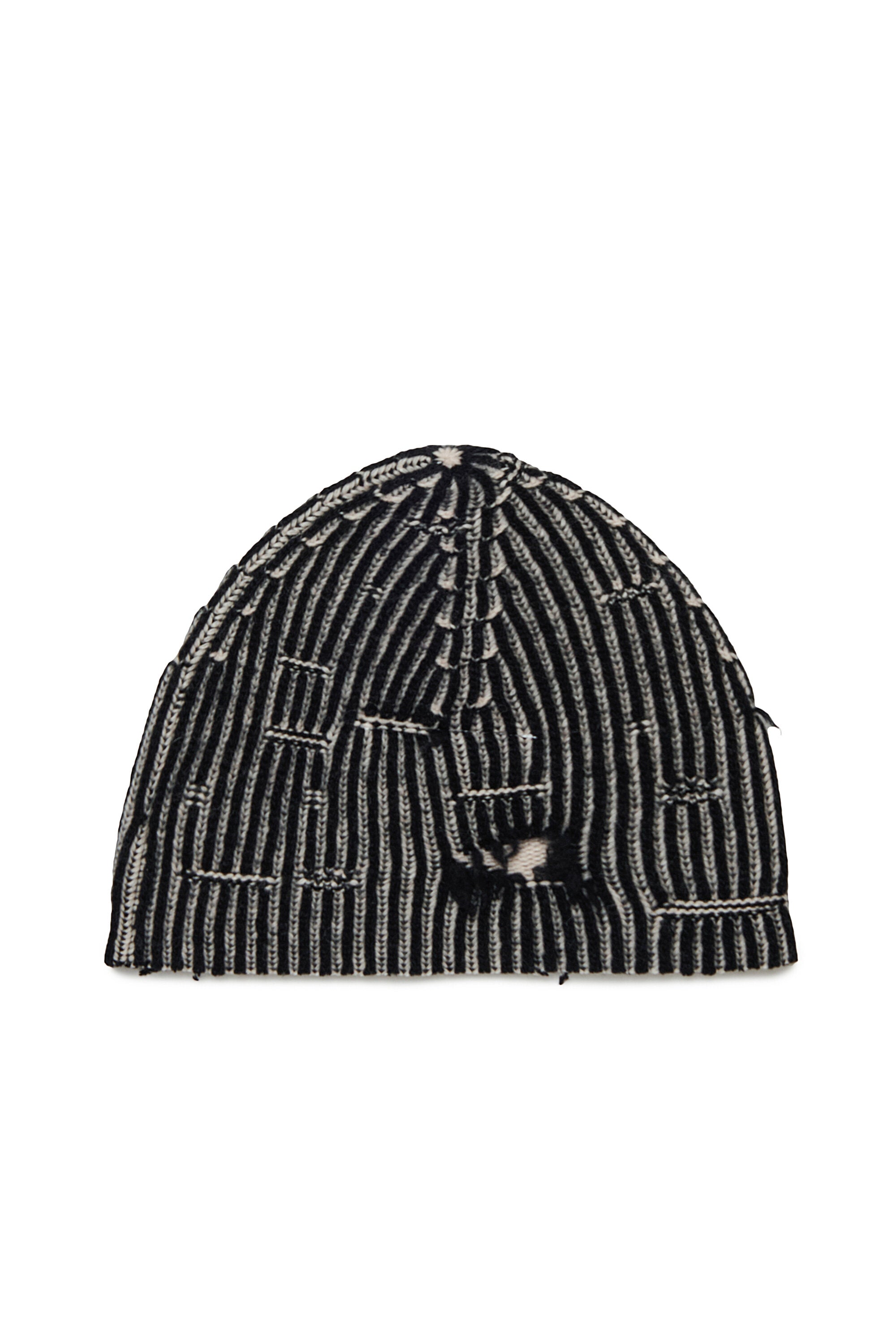 MM6 teen's rib wool beanie | BRAVE KID