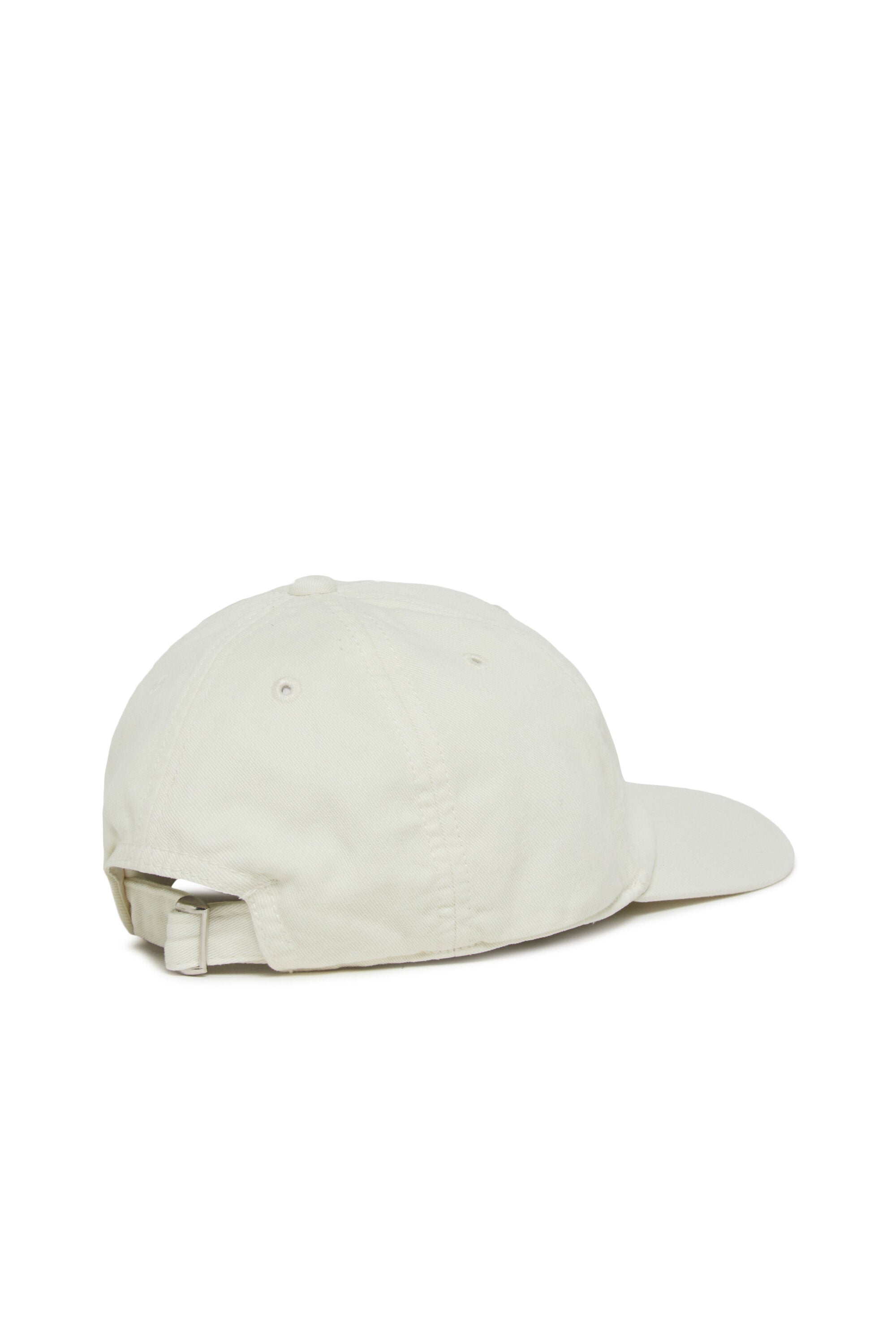 Gorra de béisbol en gabardina de efecto desgastado