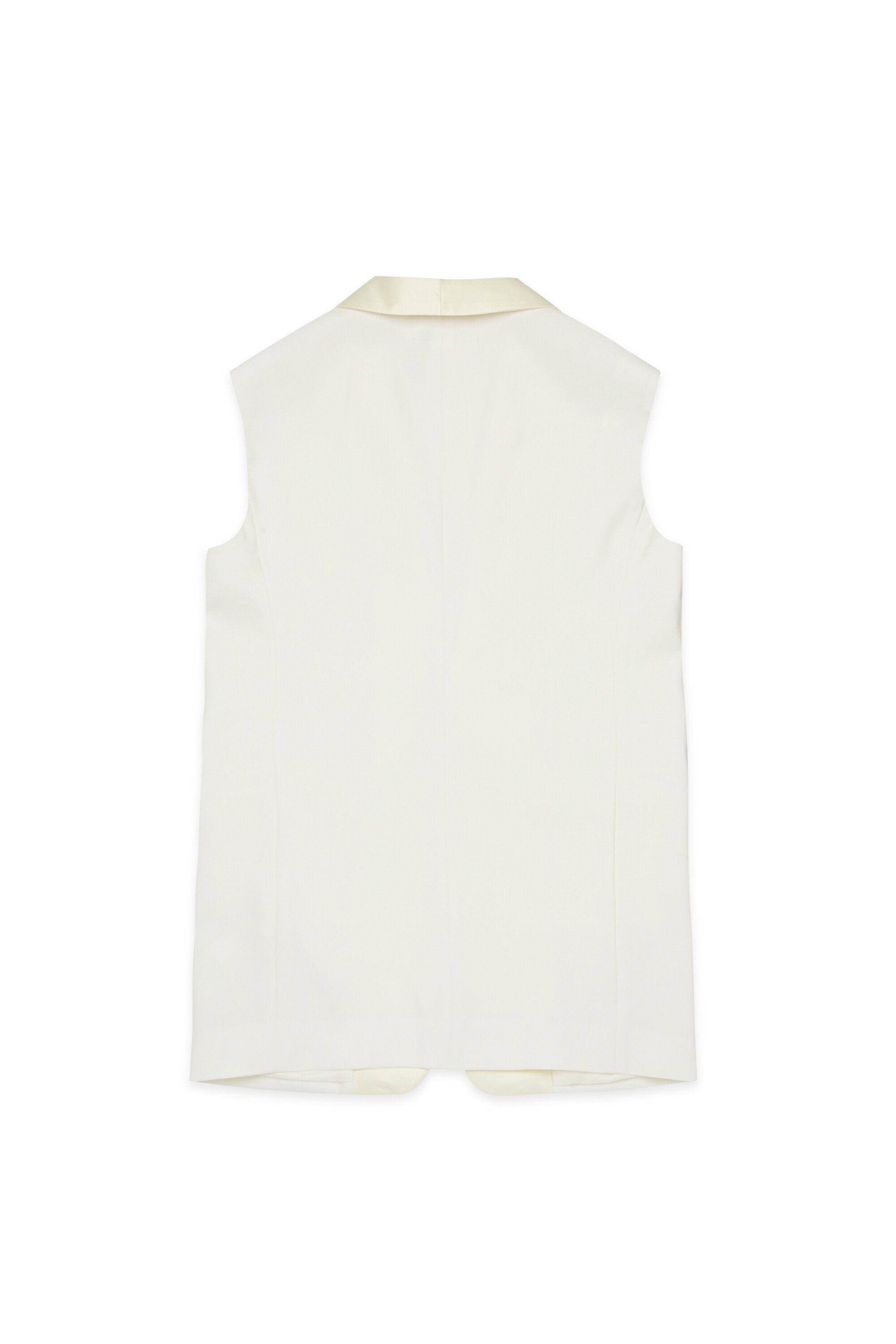 Chaqueta sin mangas con logo