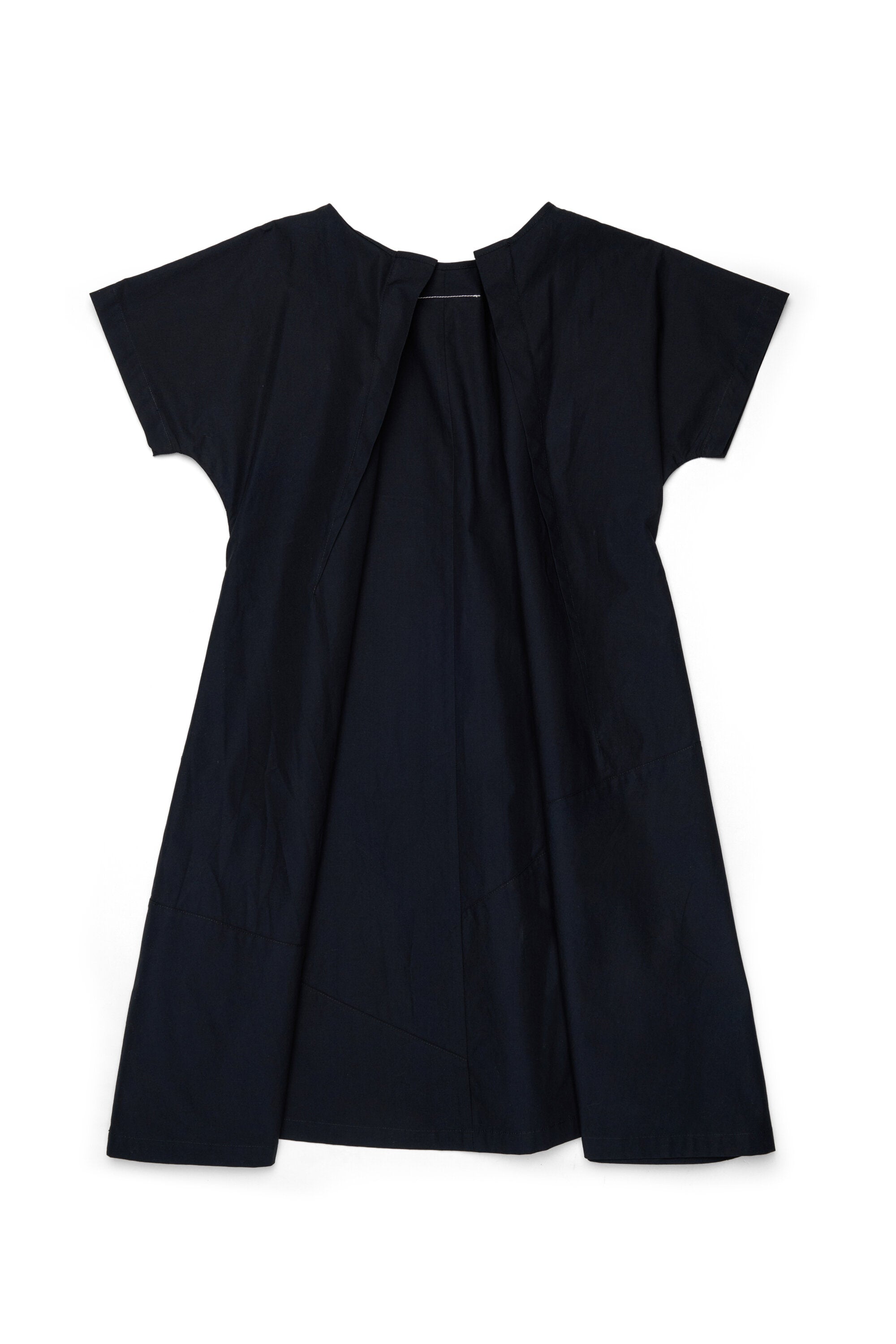 Vestido de manga corta con logo