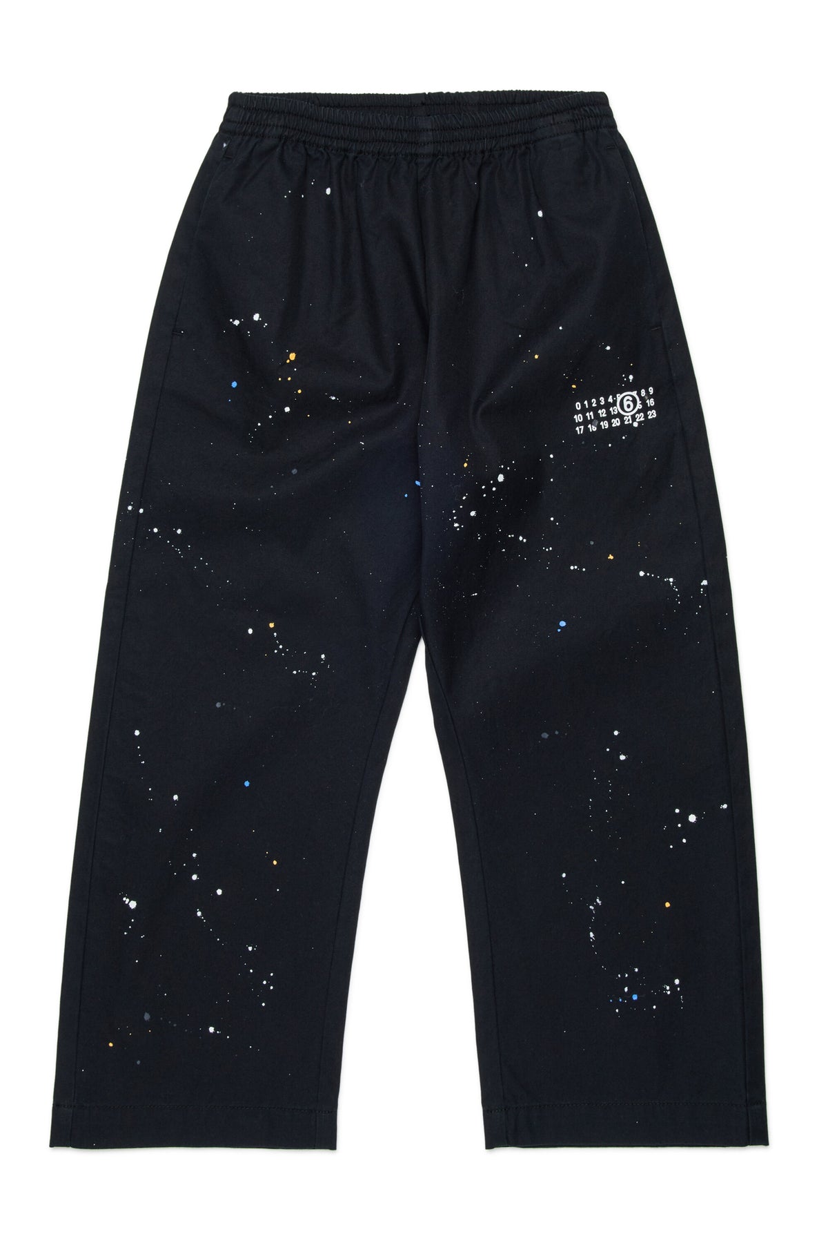 Chino pants with logo