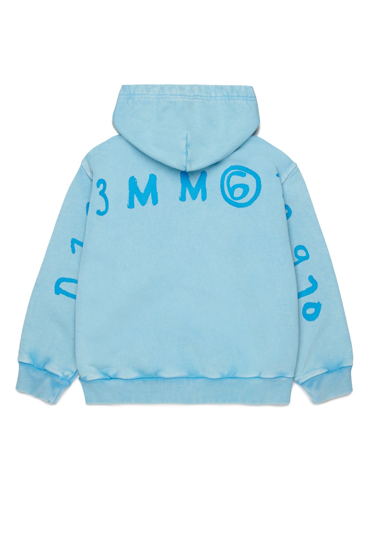 Sudadera con cremallera completa y logo