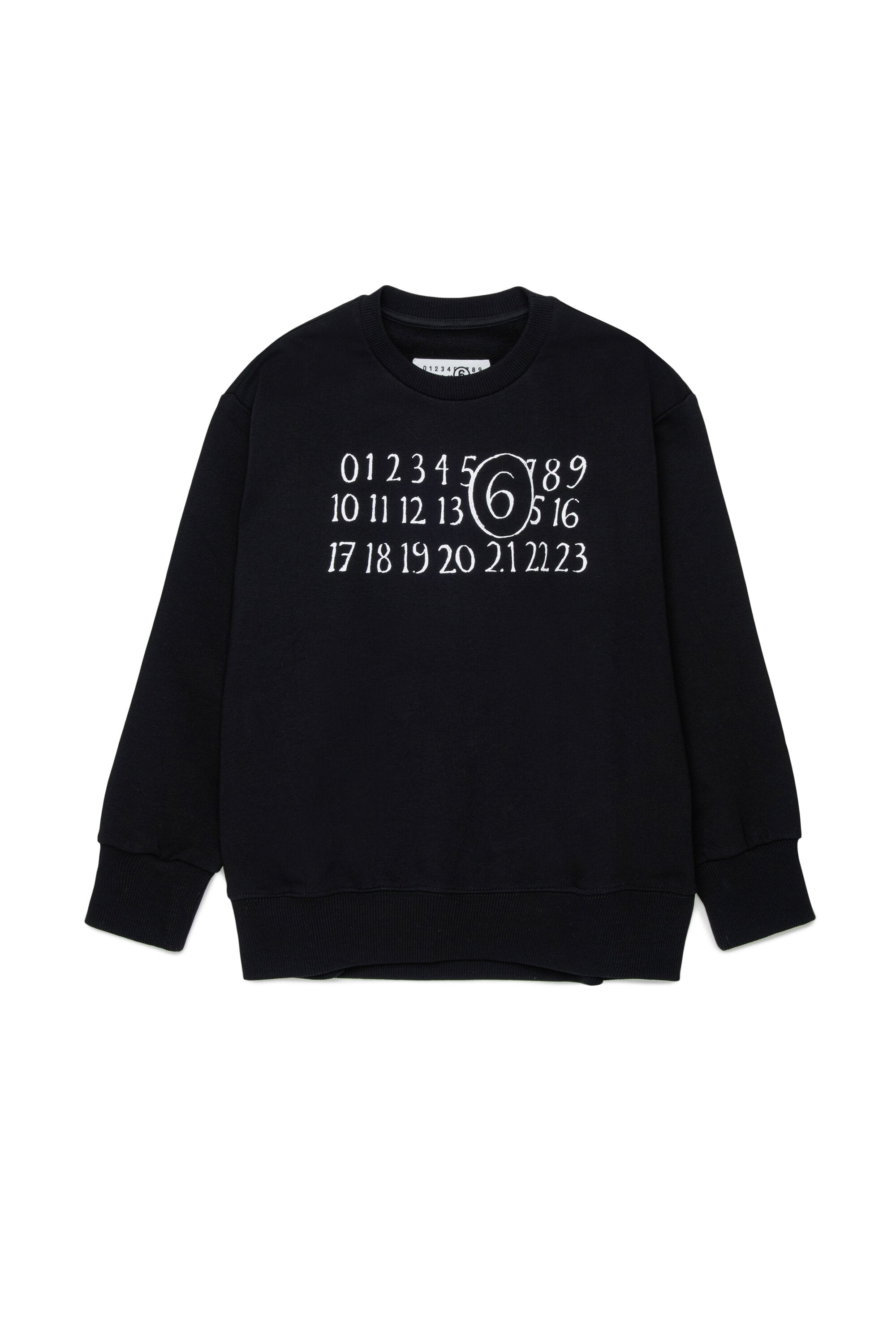Sudadera de cuello redondo con logo