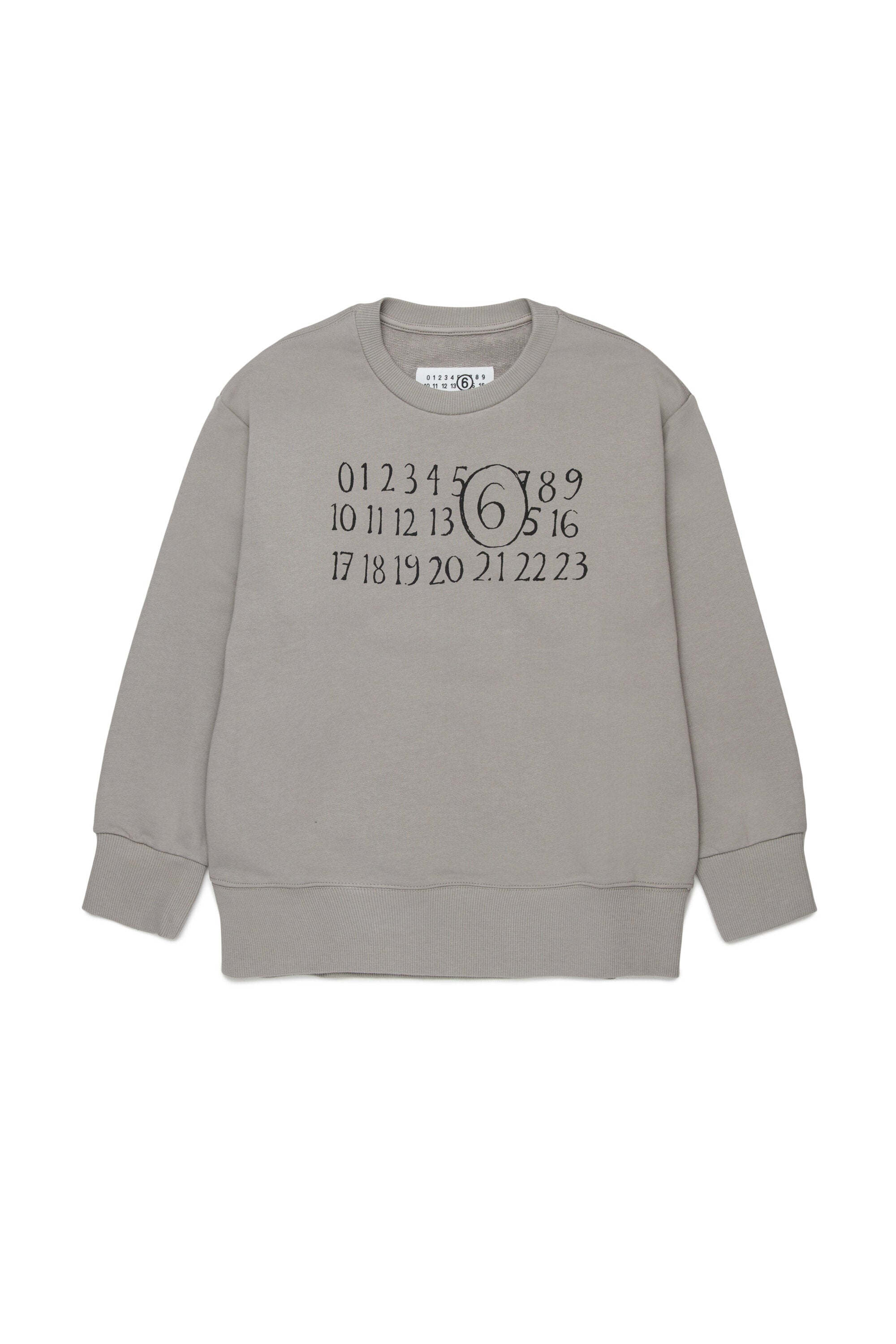 Sudadera de cuello redondo con logo