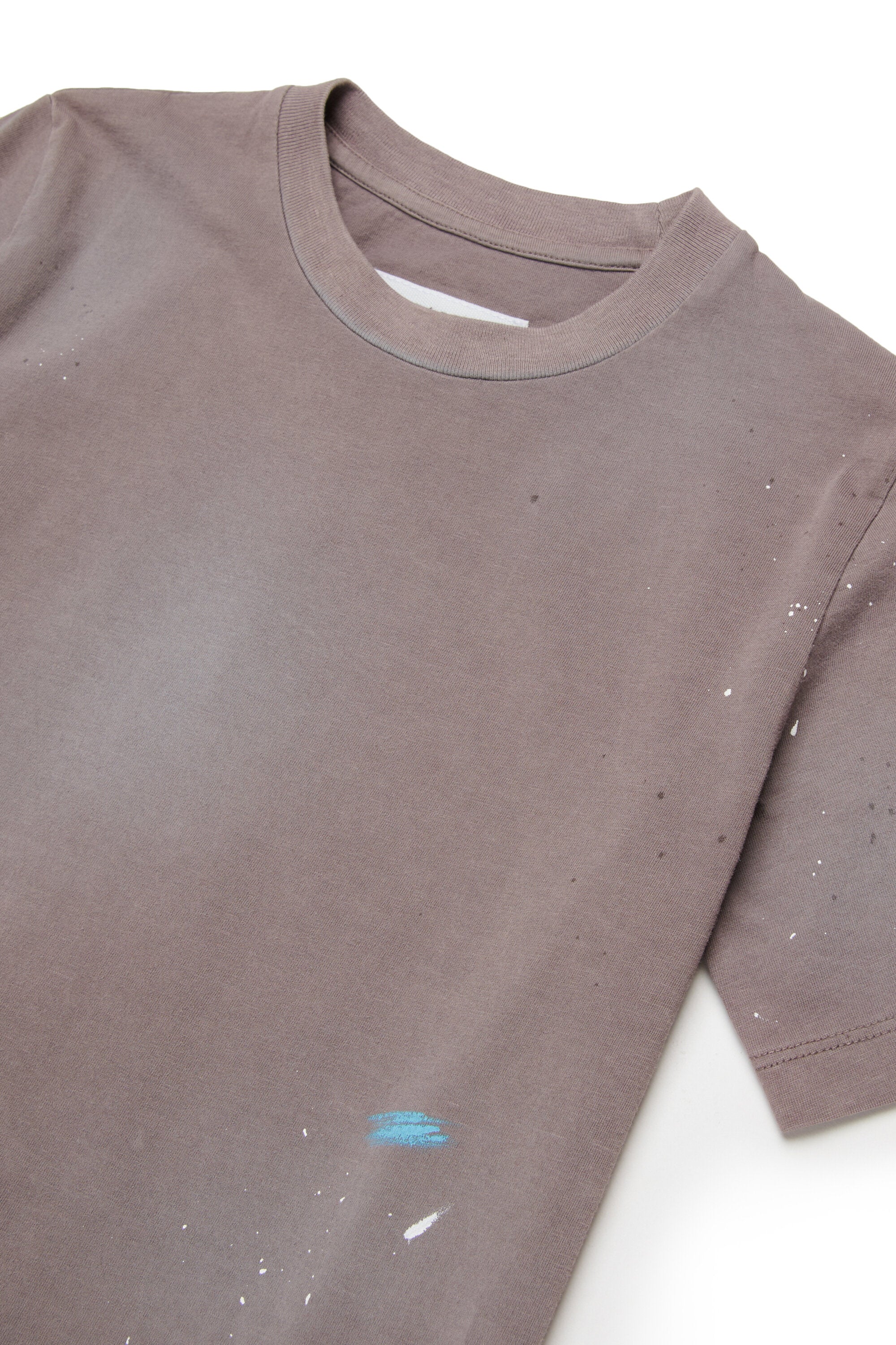 Camiseta de cuello redondo con logo