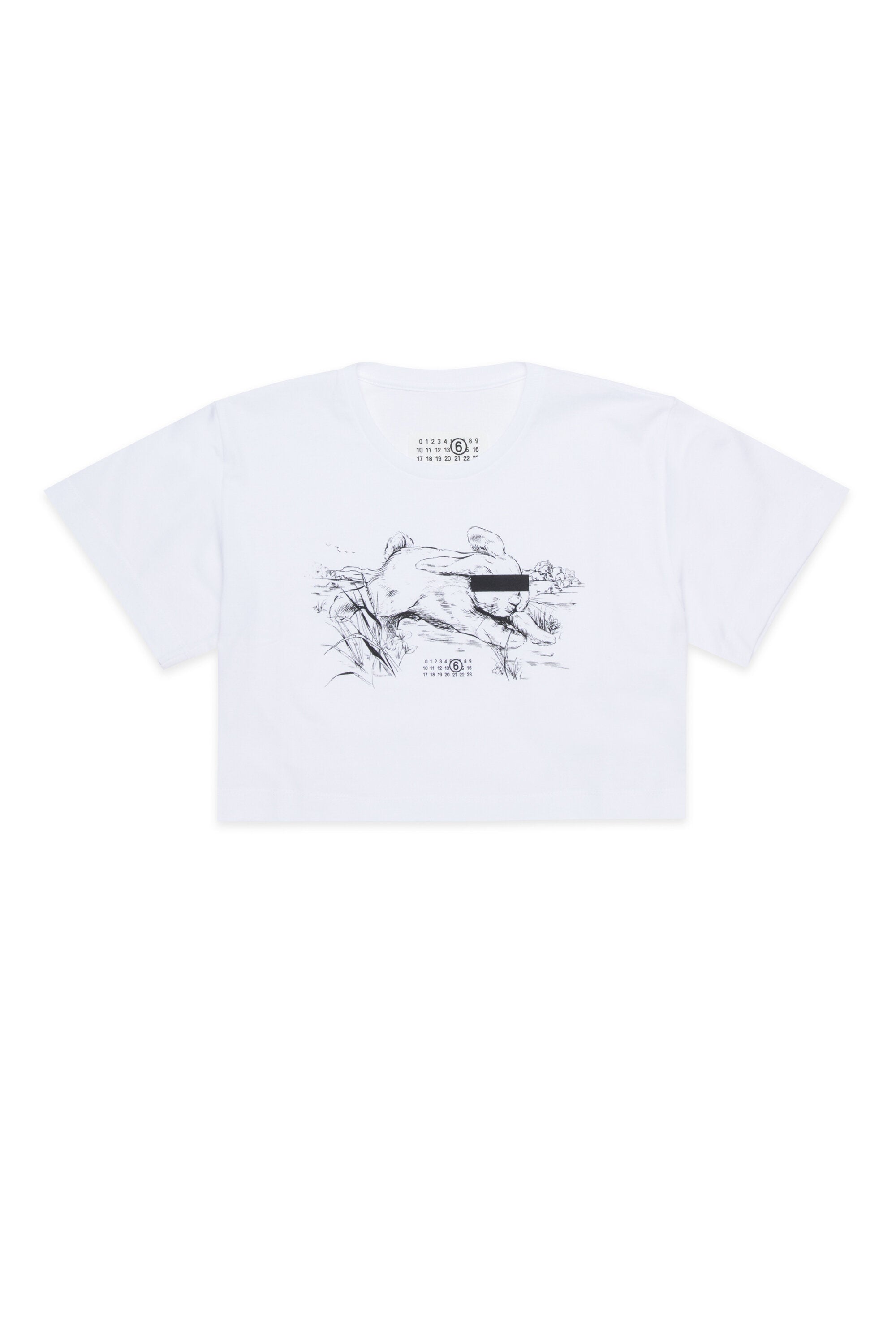Camiseta con estampado y logo