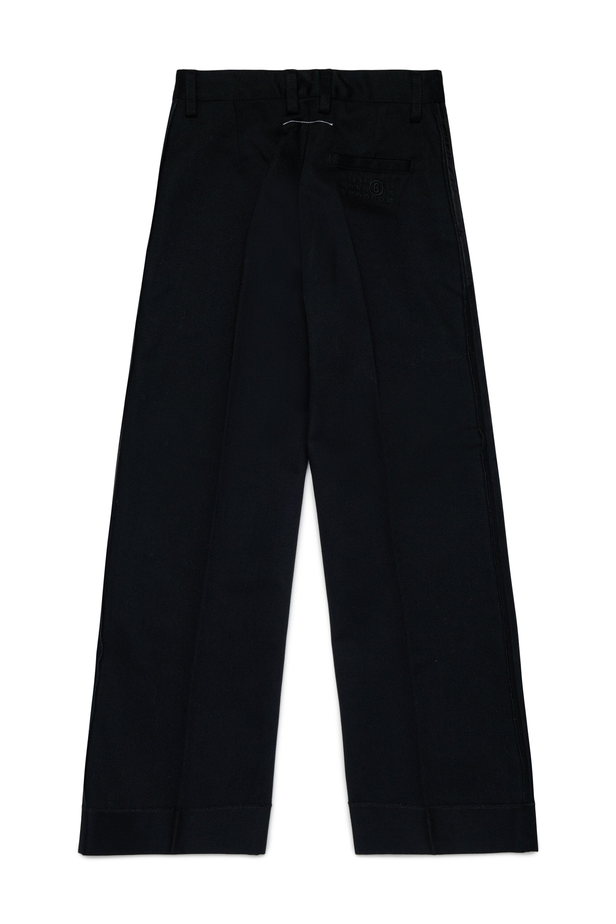 Pantalones formales de corte recto