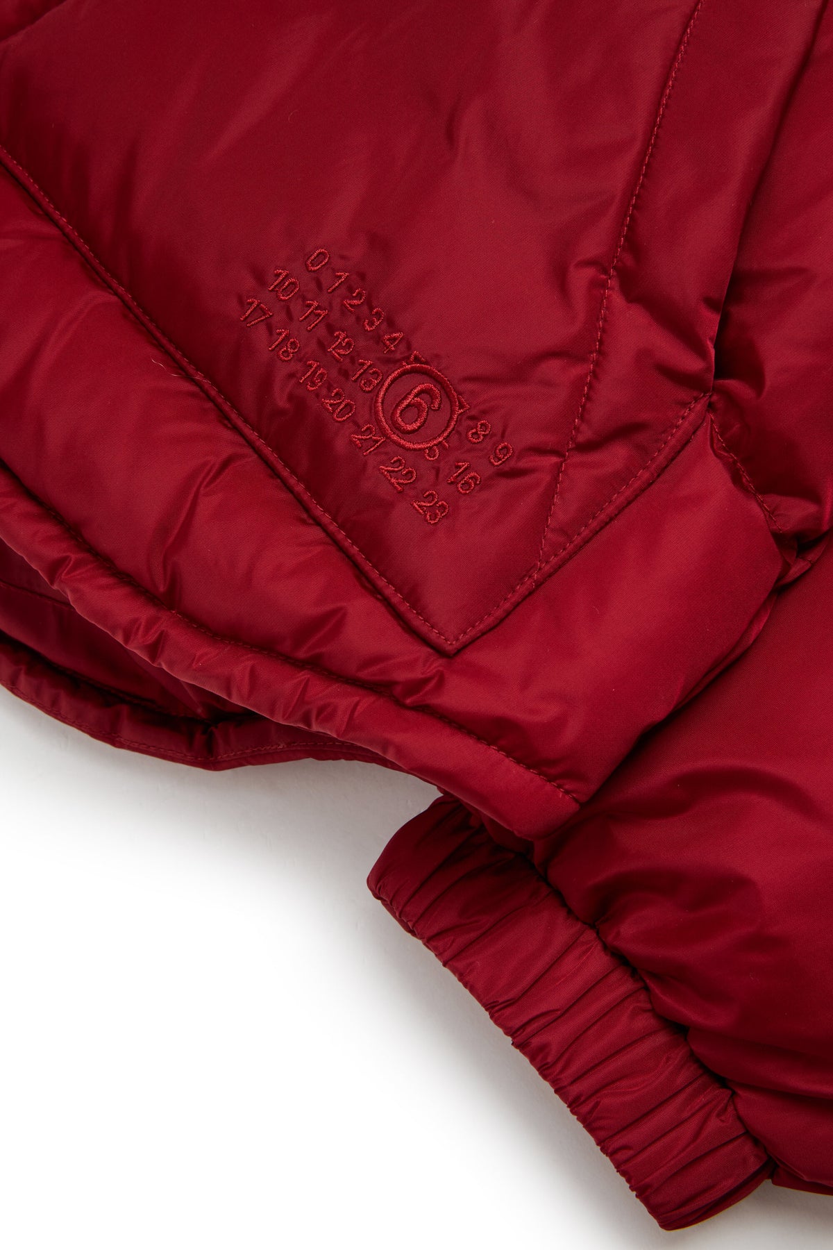 Chaqueta acolchada con logo