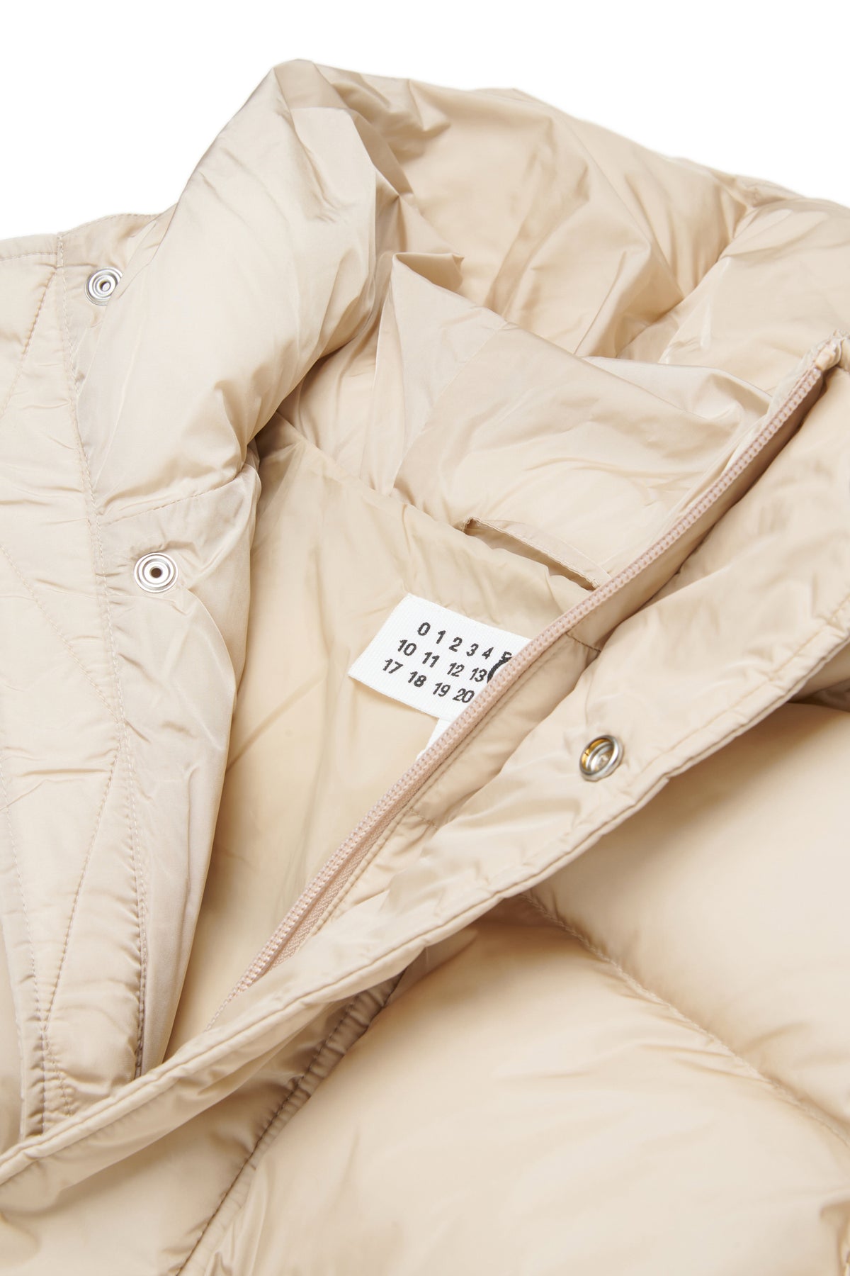 Chaqueta acolchada con logo