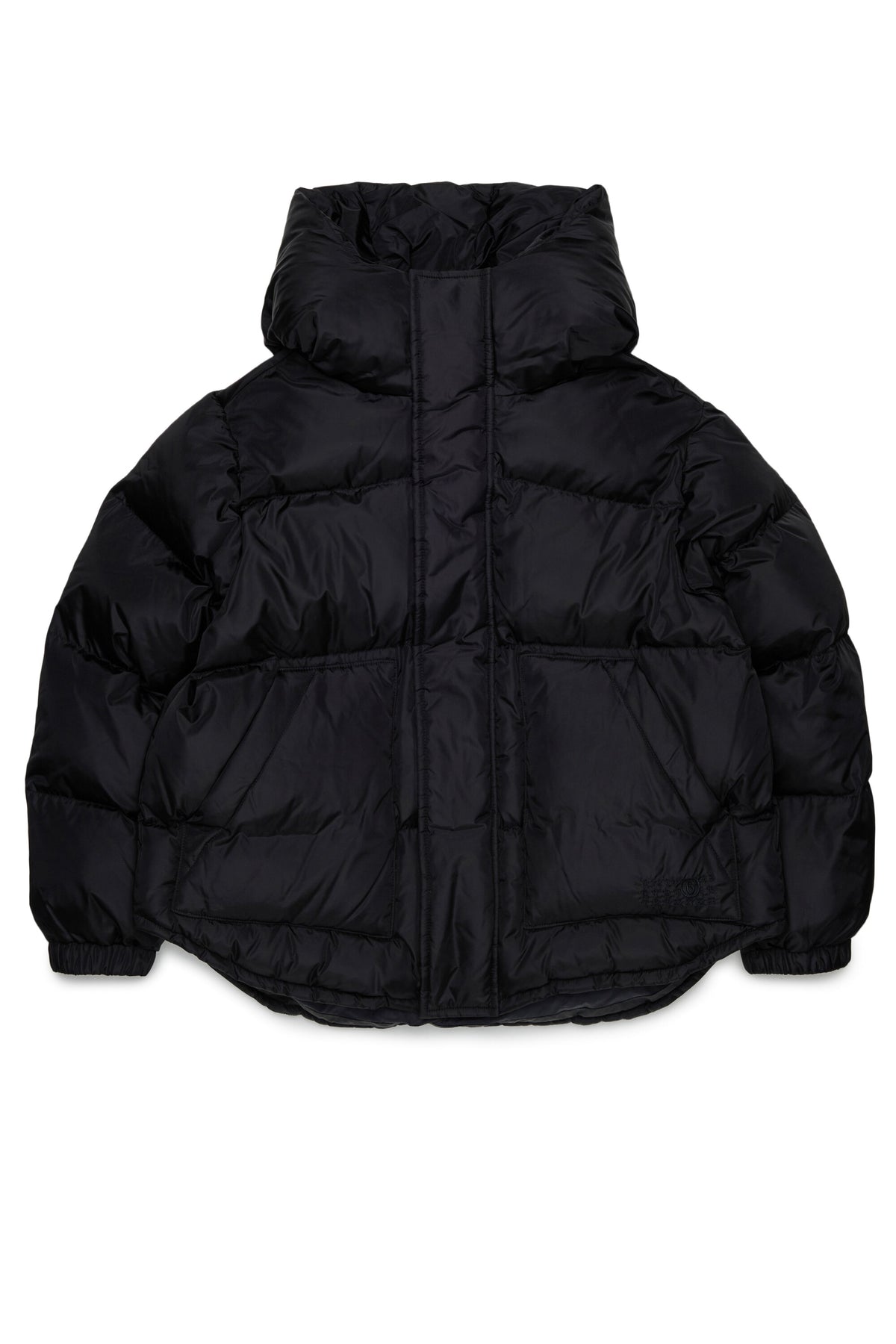 Padded jacket with logo