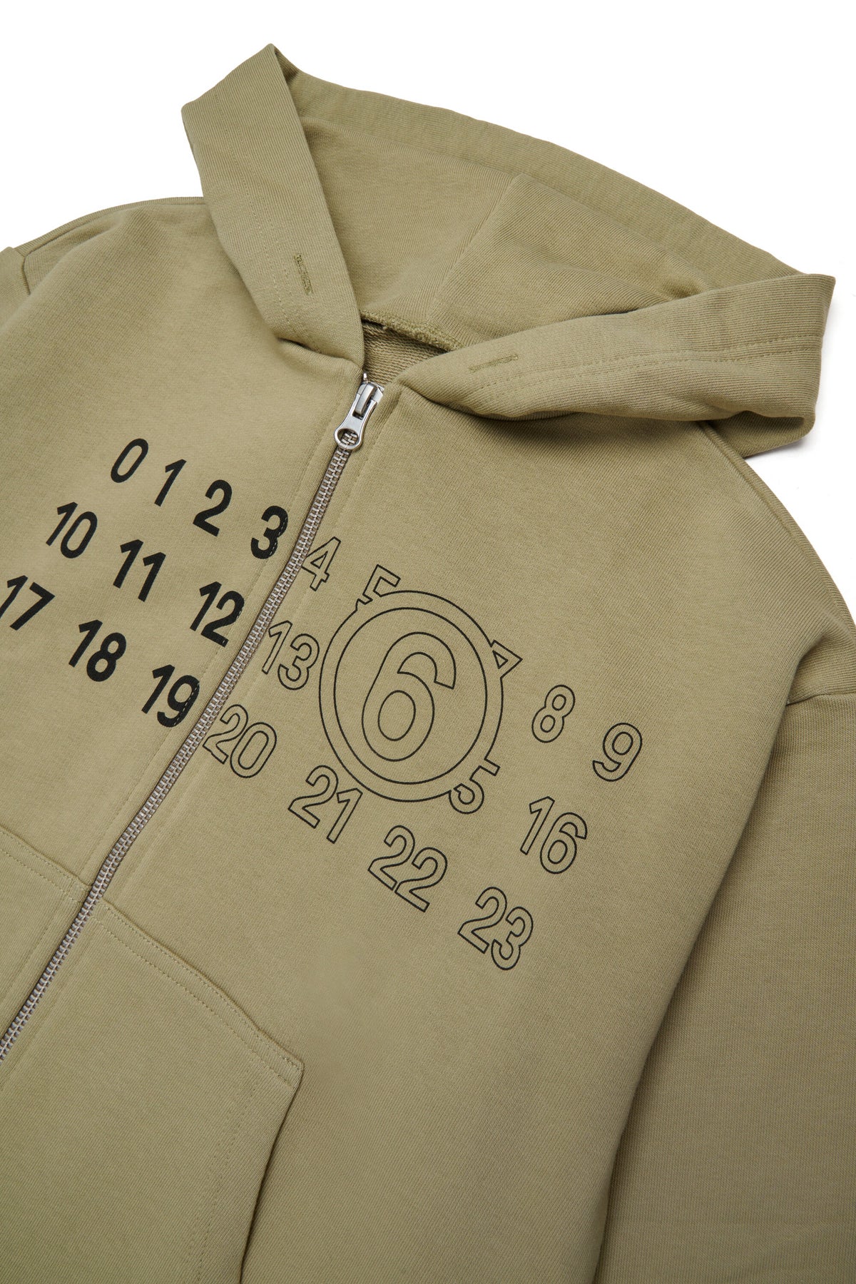 Sudadera con cremallera y logo
