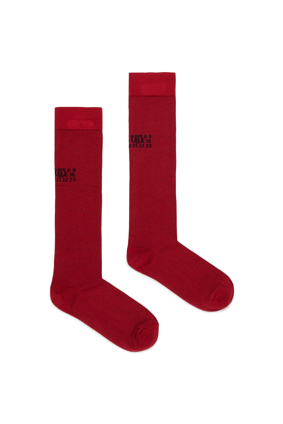 Calcetines con logo numérico