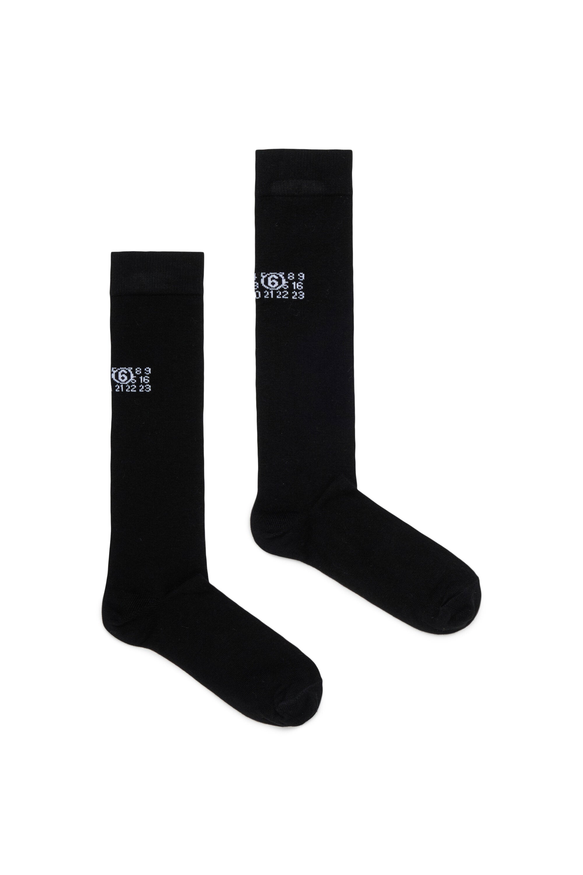 Calcetines con logo numérico