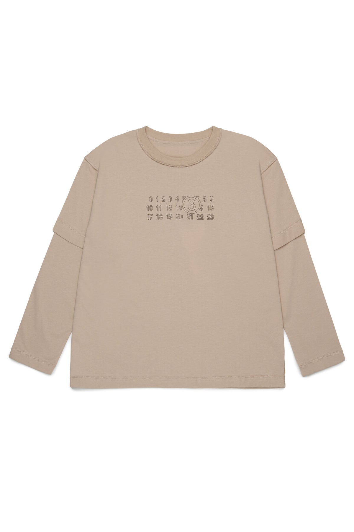 Camiseta de manga larga con logo