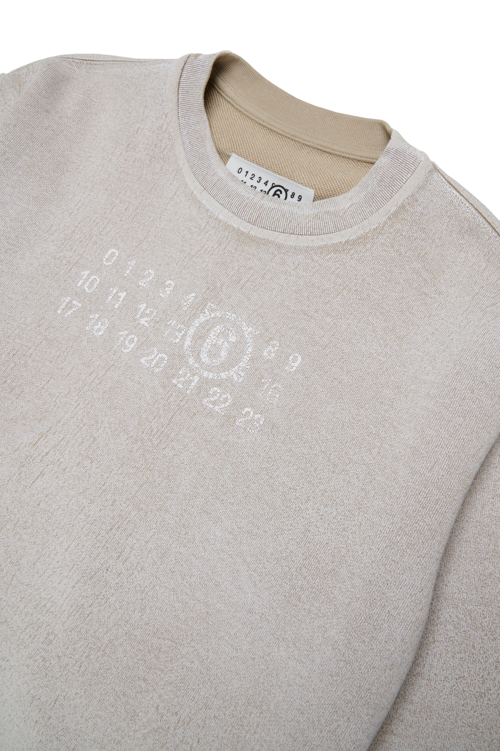 Sudadera de cuello redondo con logo