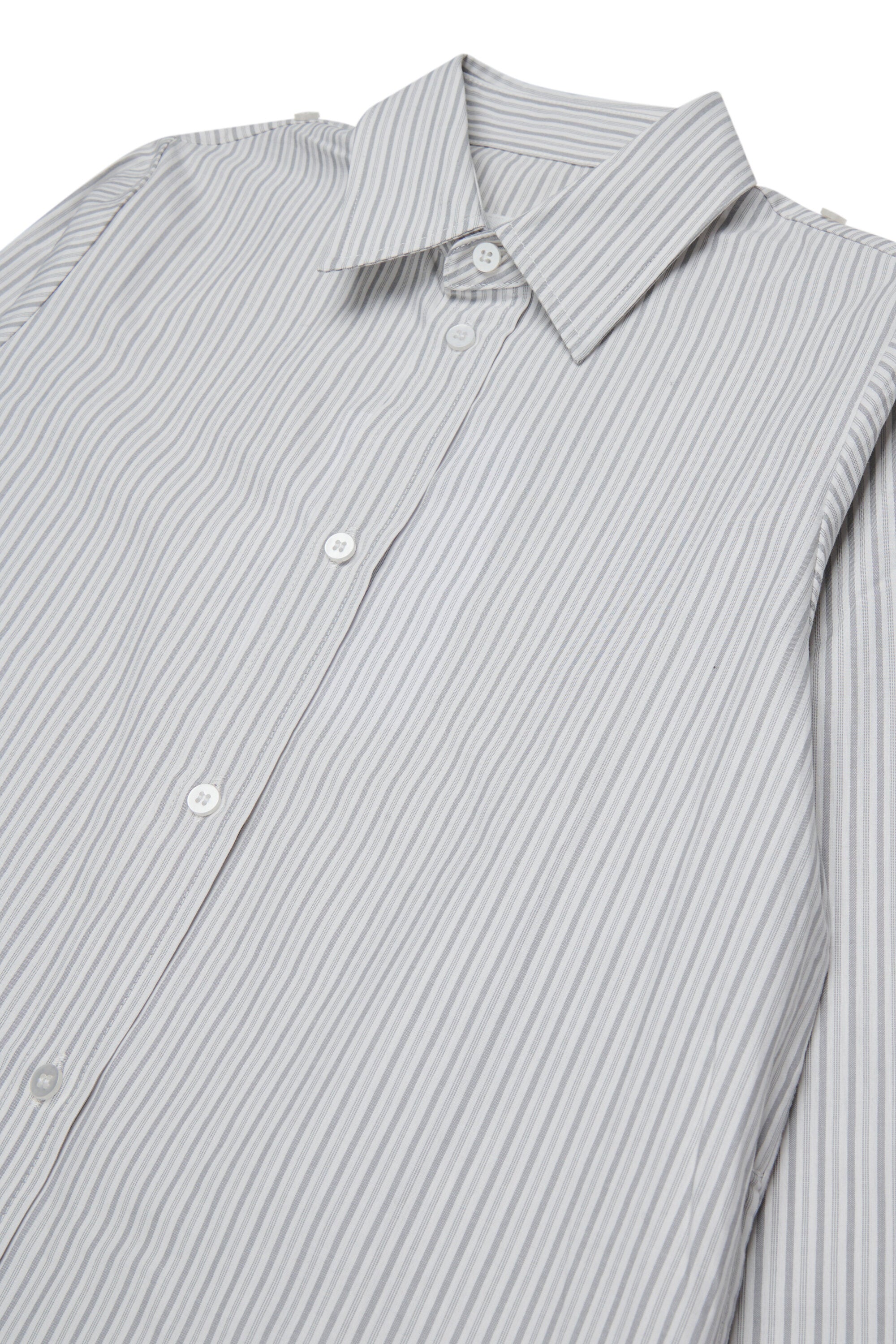 Camisa de rayas con logo