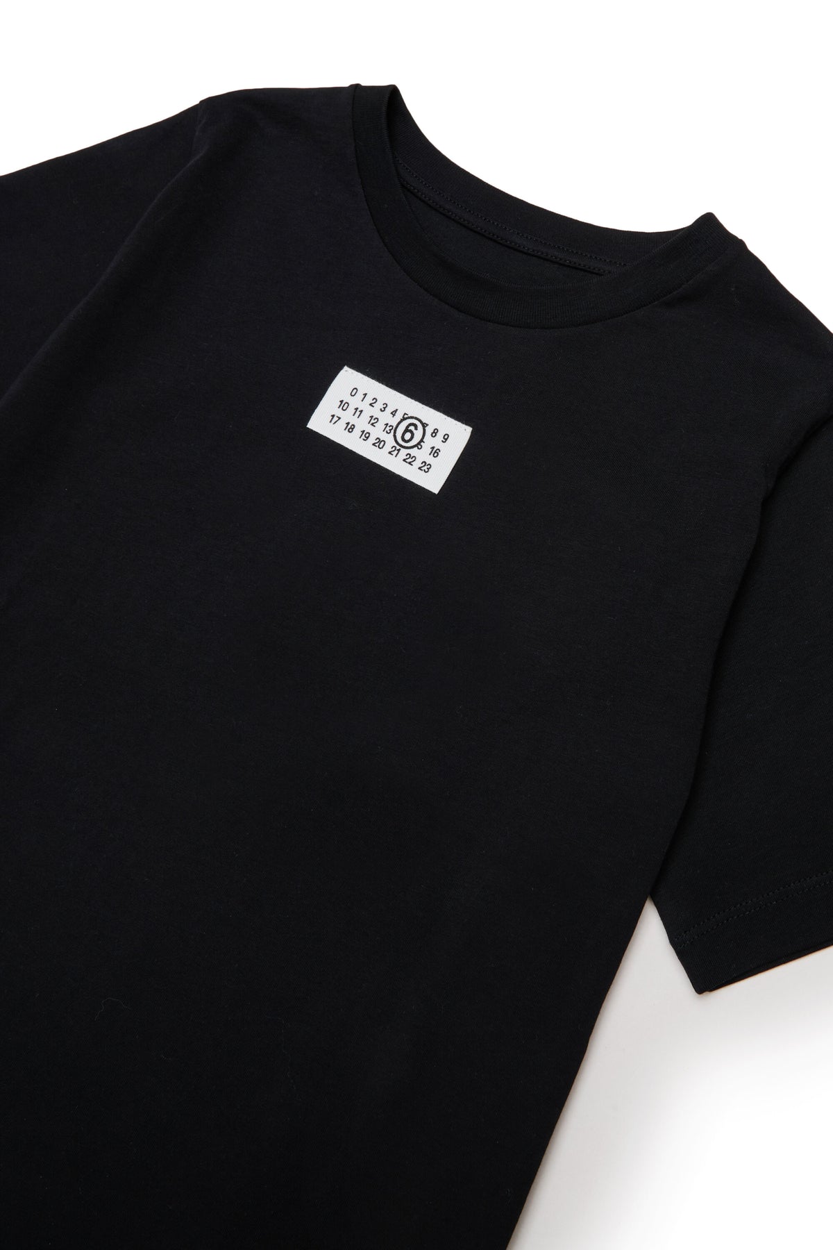 Camiseta de cuello redondo con logo