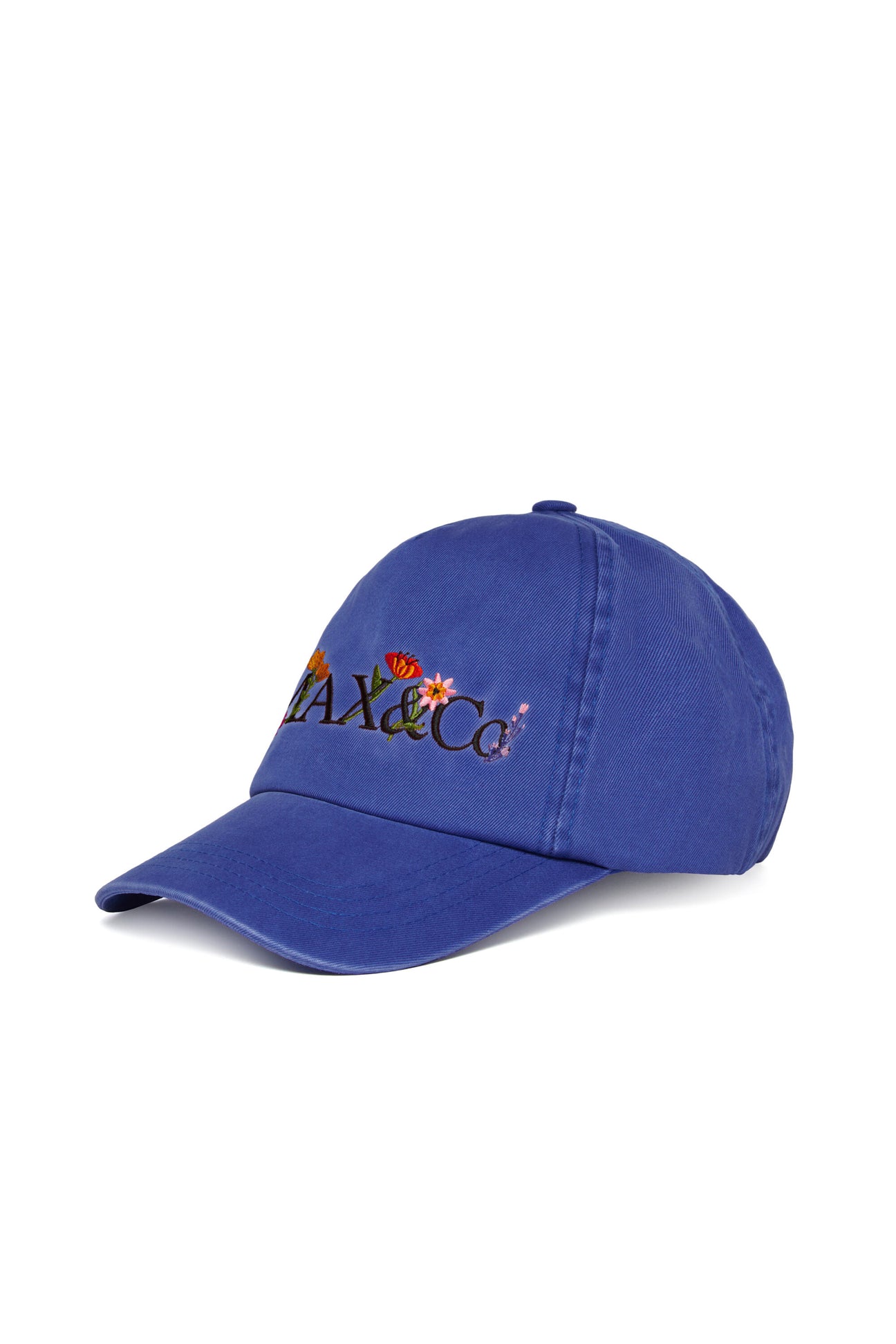 Baseball cap with floral logo Baseball cap with floral logo