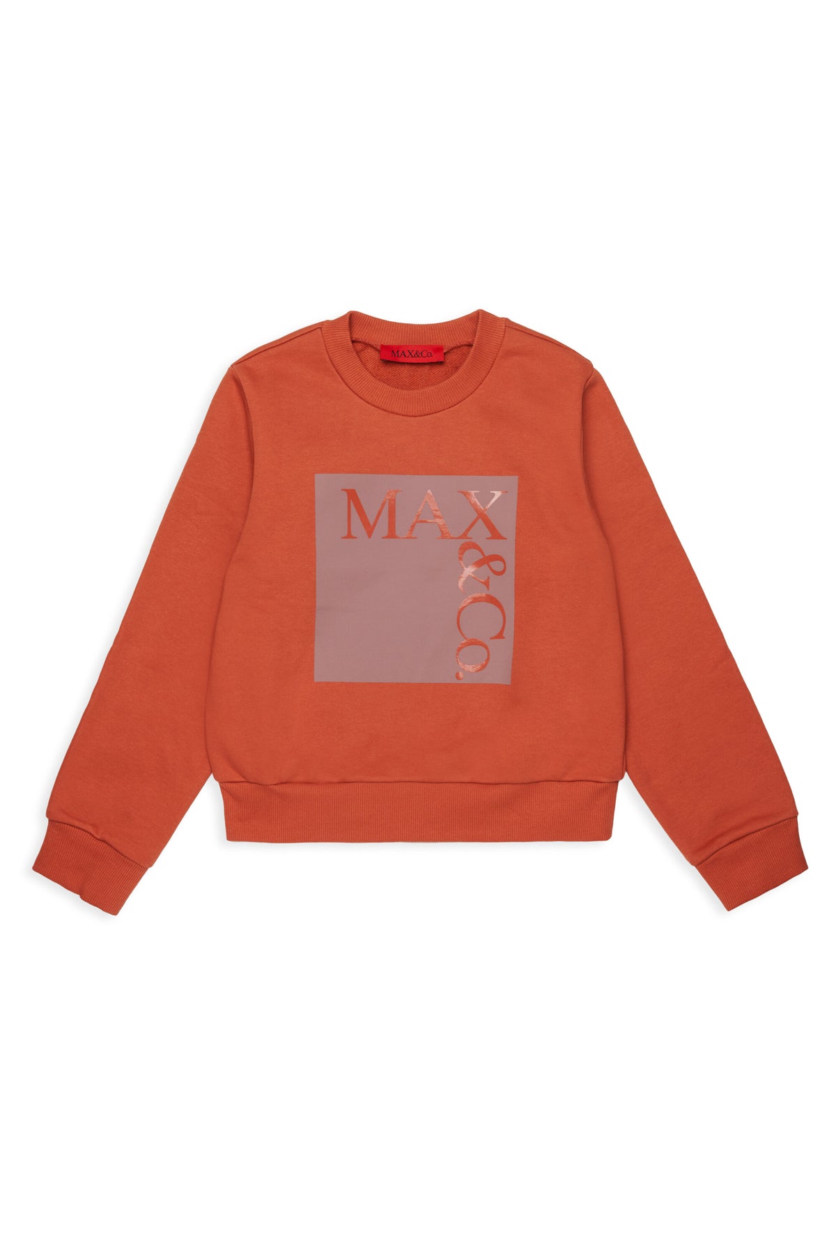 Sudadera de cuello redondo con logo