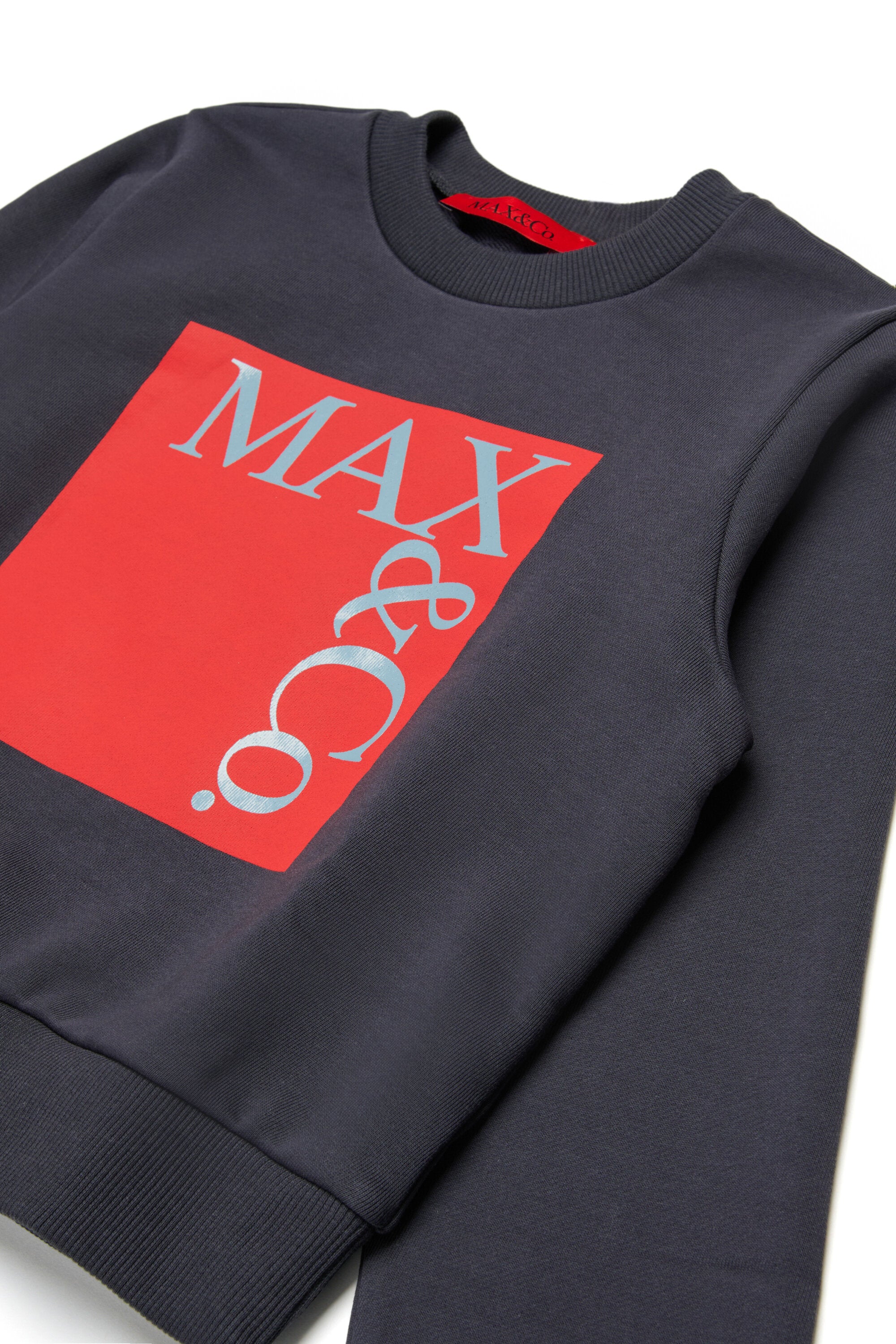 Sudadera de cuello redondo con logo