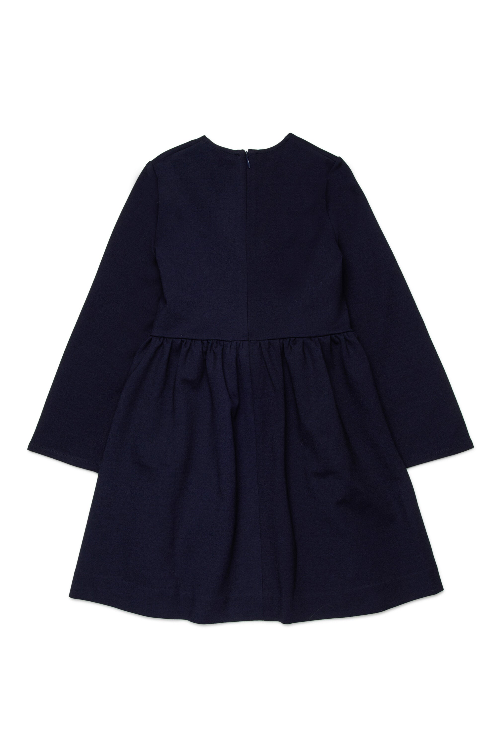 Vestido corto de punto Milano con nudo delantero