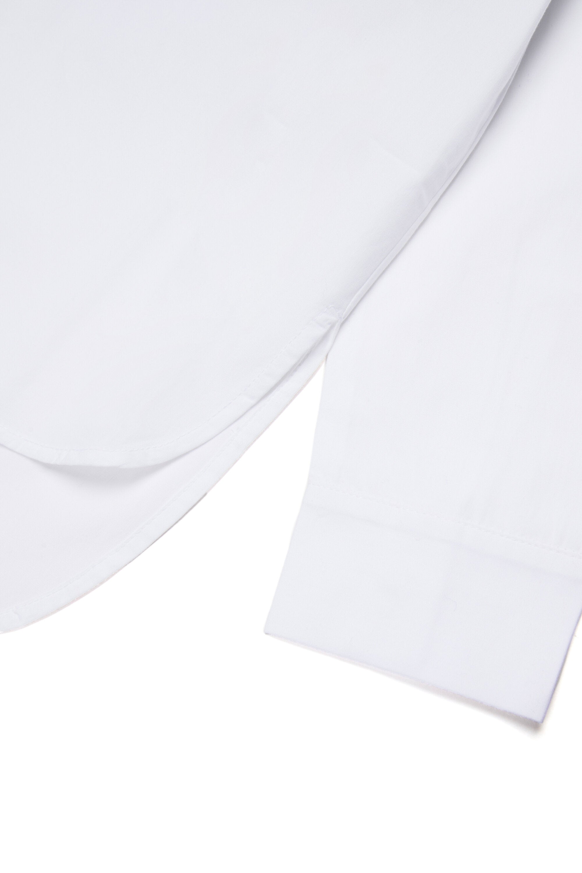 Poplin shirt with logo