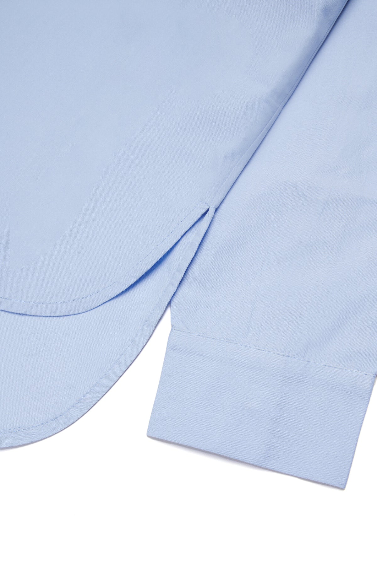 Poplin shirt with logo