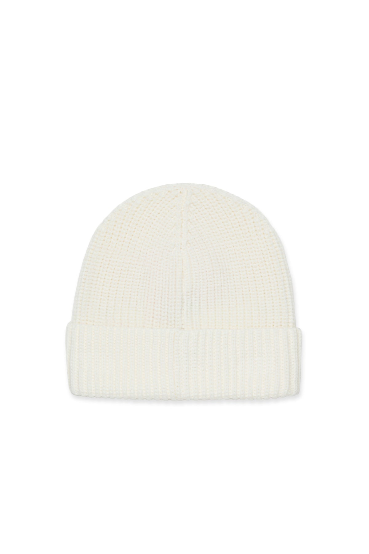 Gorro de lana con parche