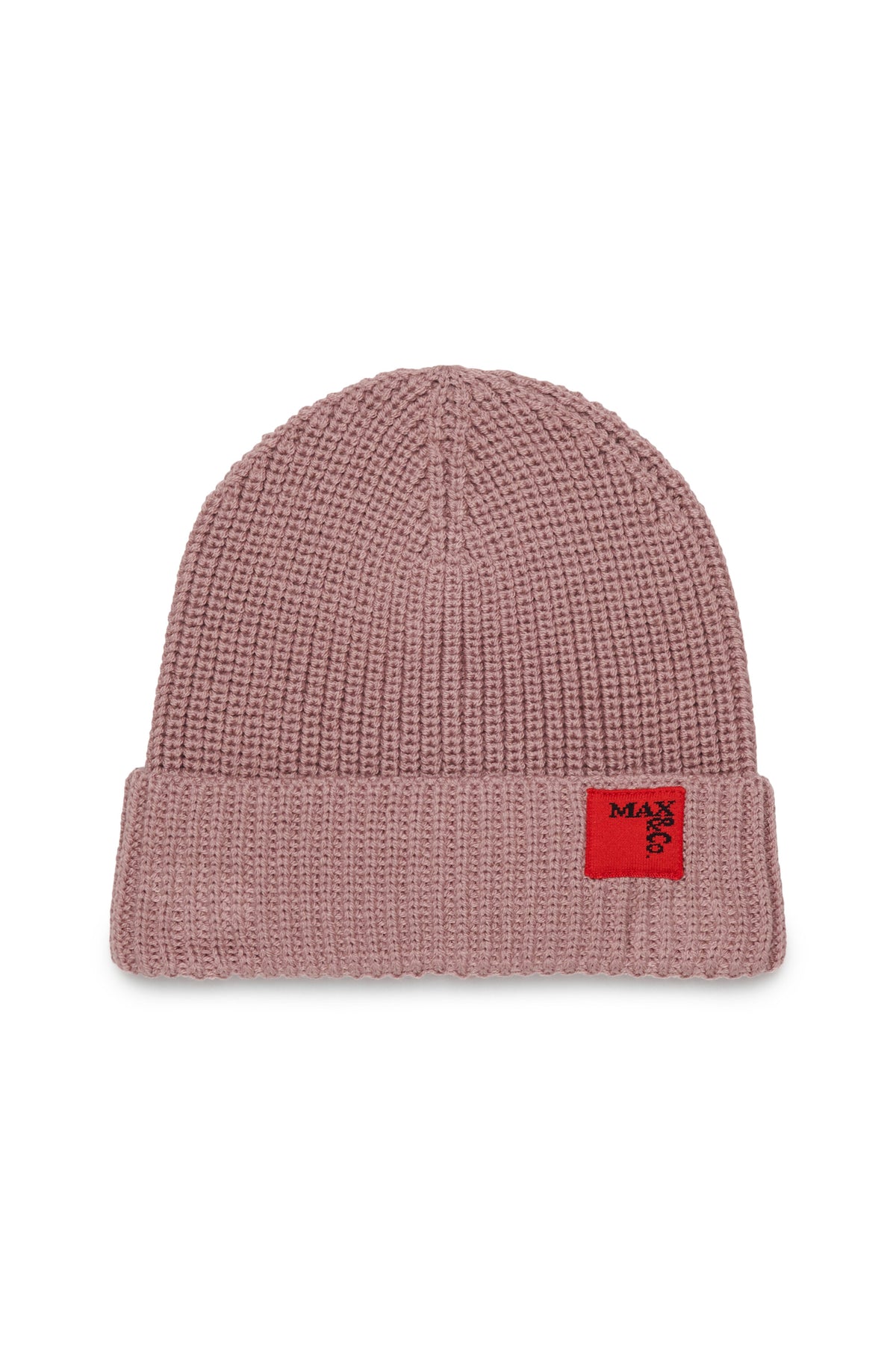 Gorro de lana con parche