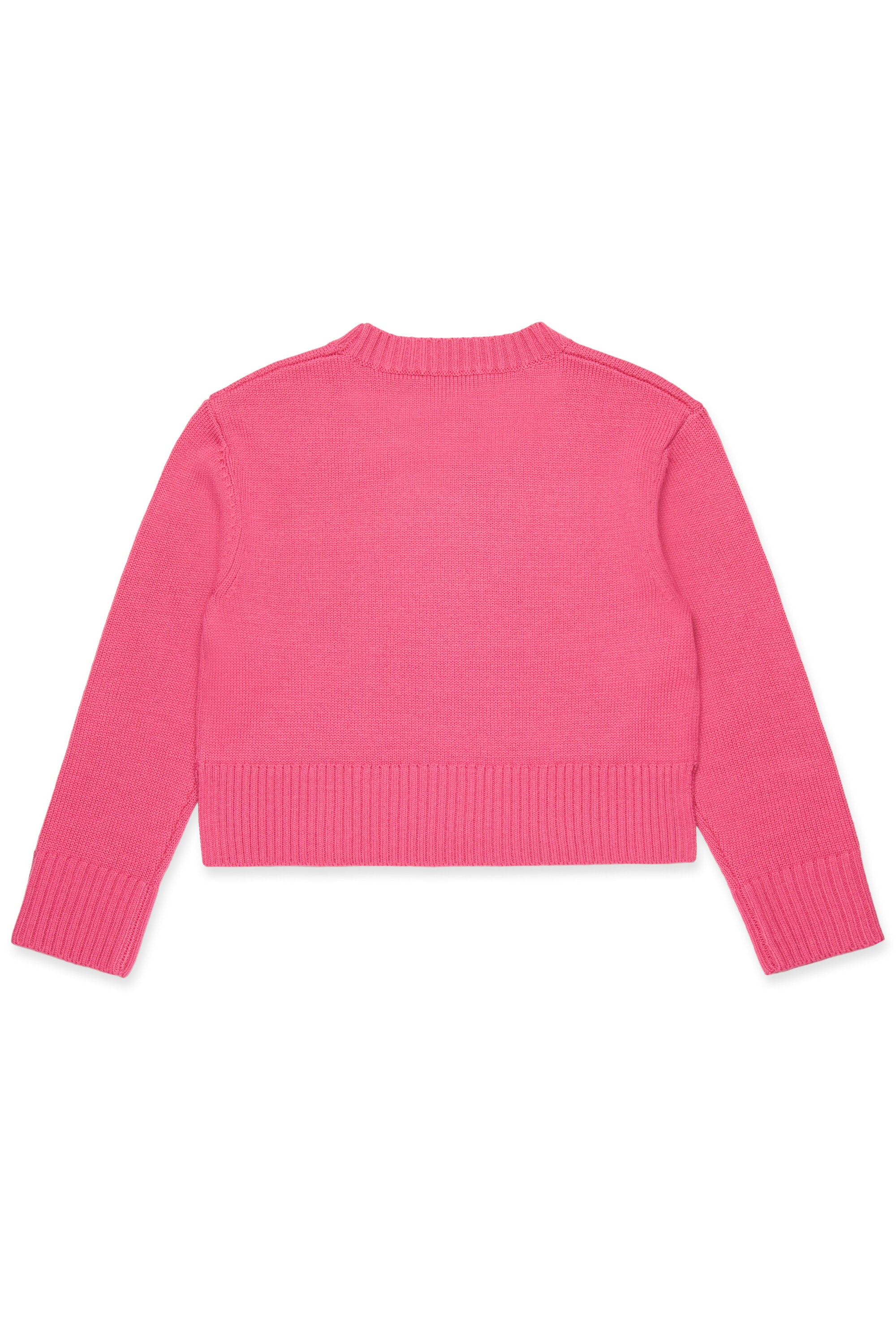 Jersey en mezcla de lana con logotipo bordado