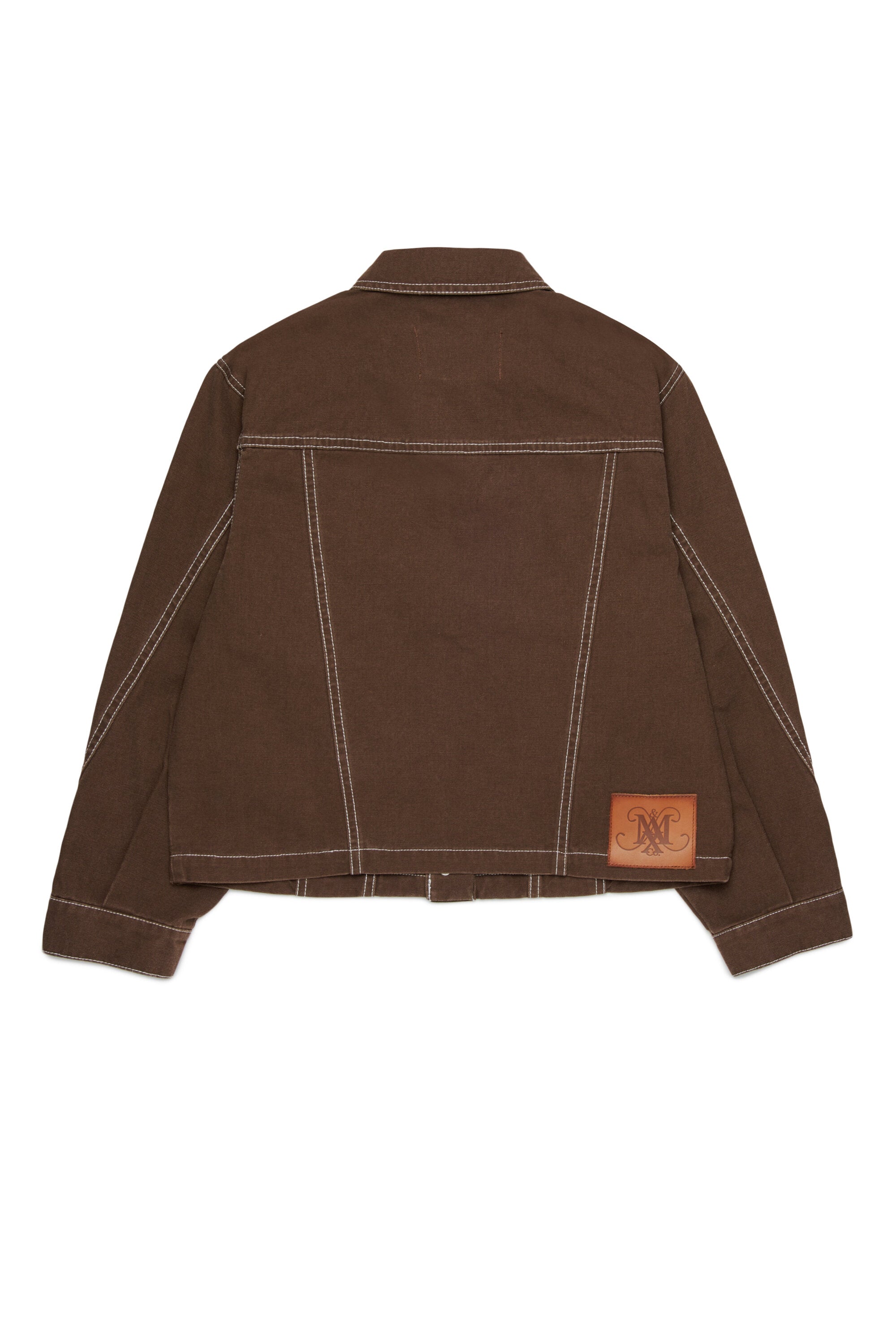 Chaqueta vaquera con logo