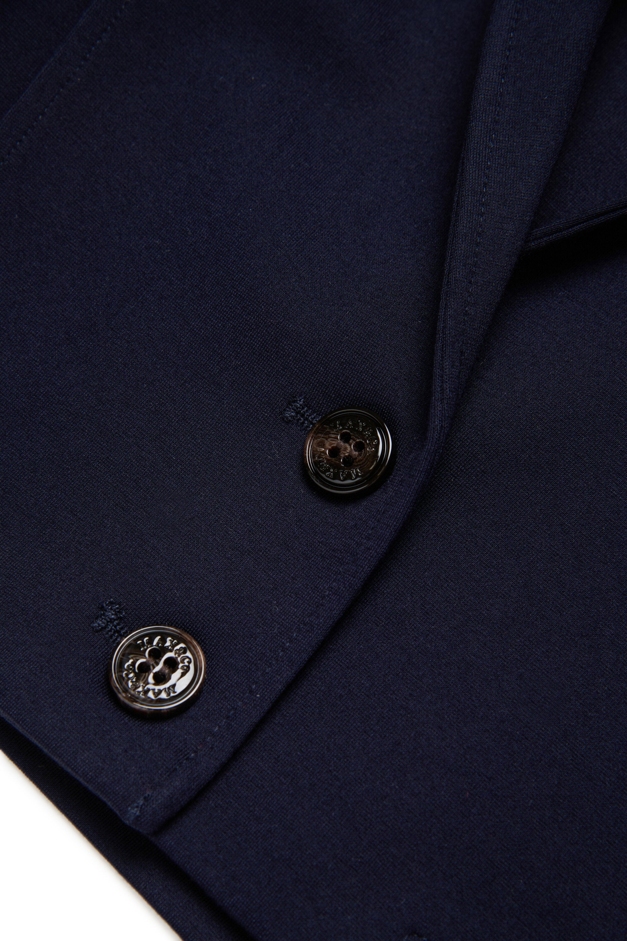 Blazer jacket with logo