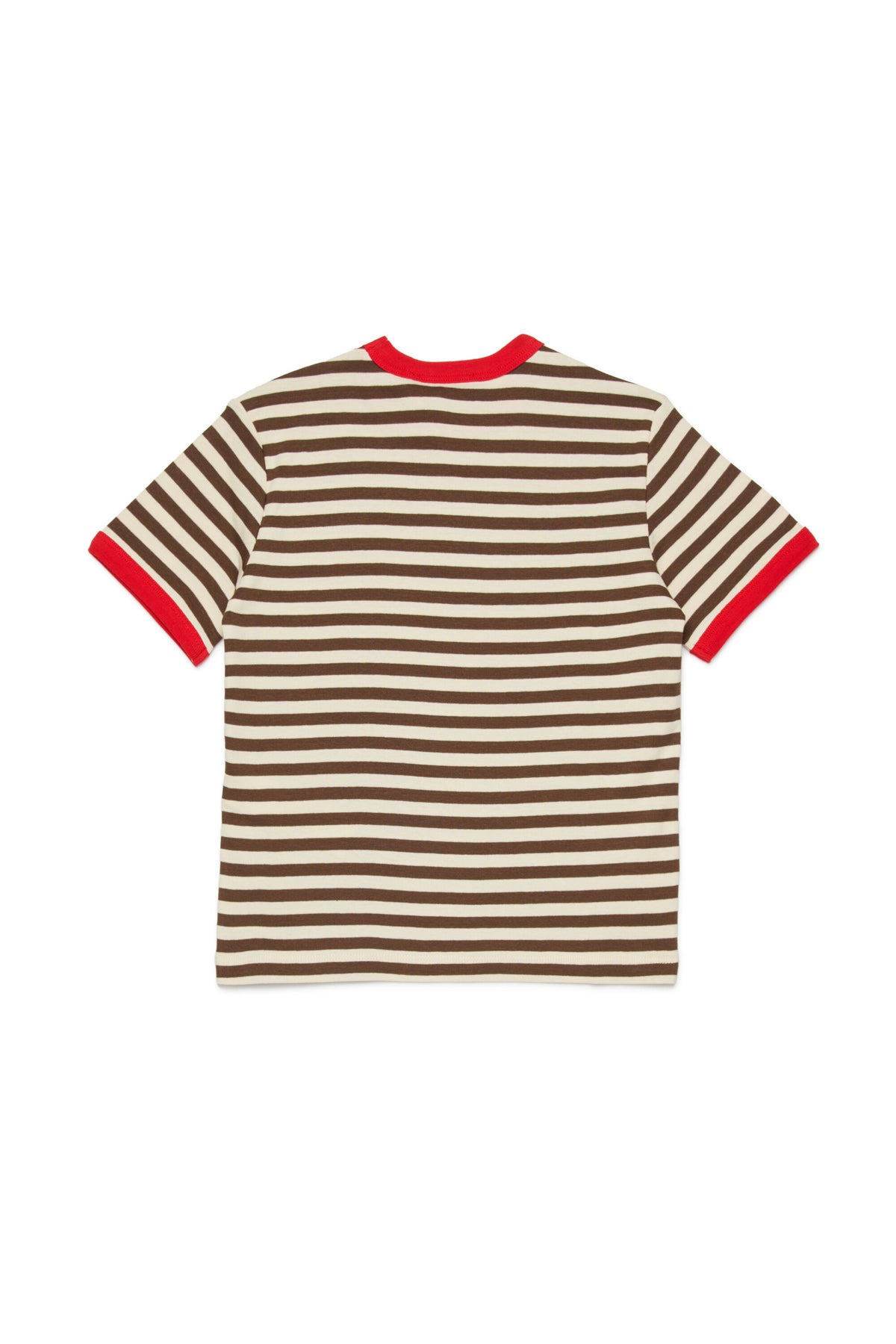 Striped T-shirt with logo