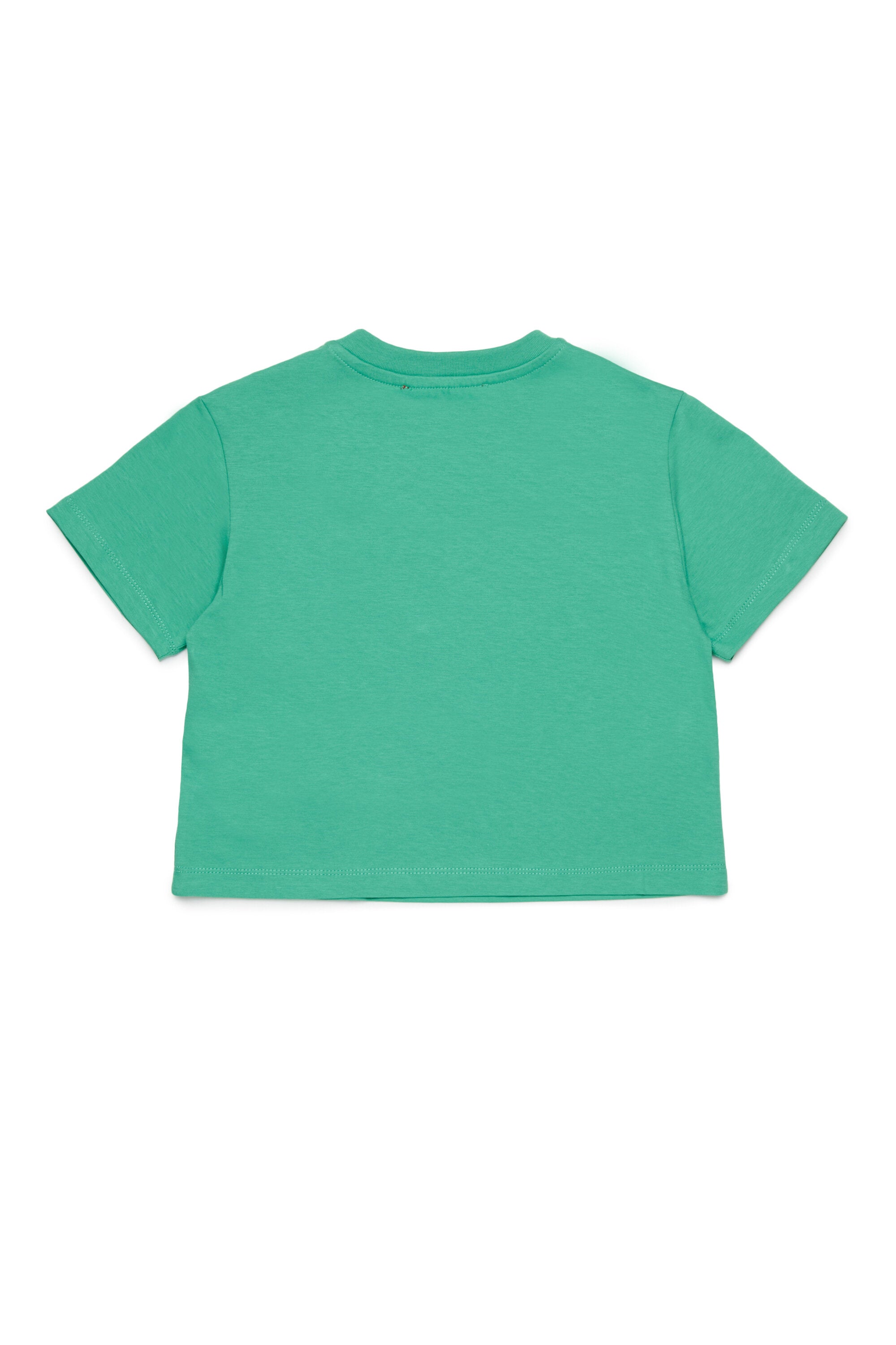 T-shirt with oversized front logo