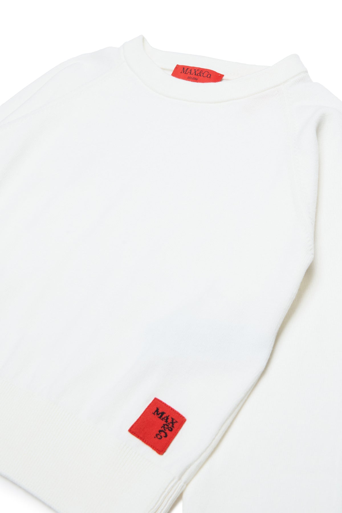 Jersey de cuello redondo con logo