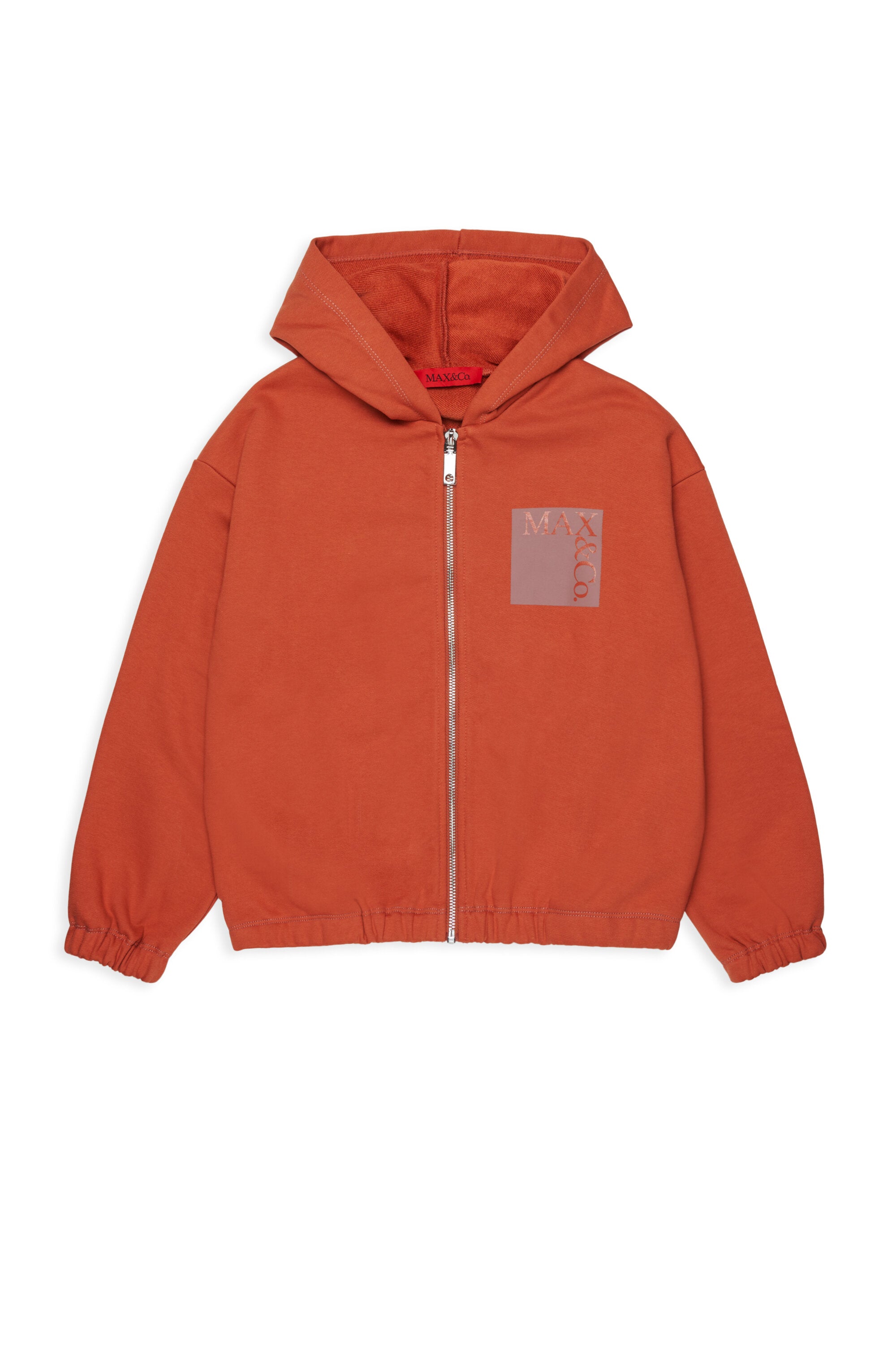 Full-zip sweatshirt with logo