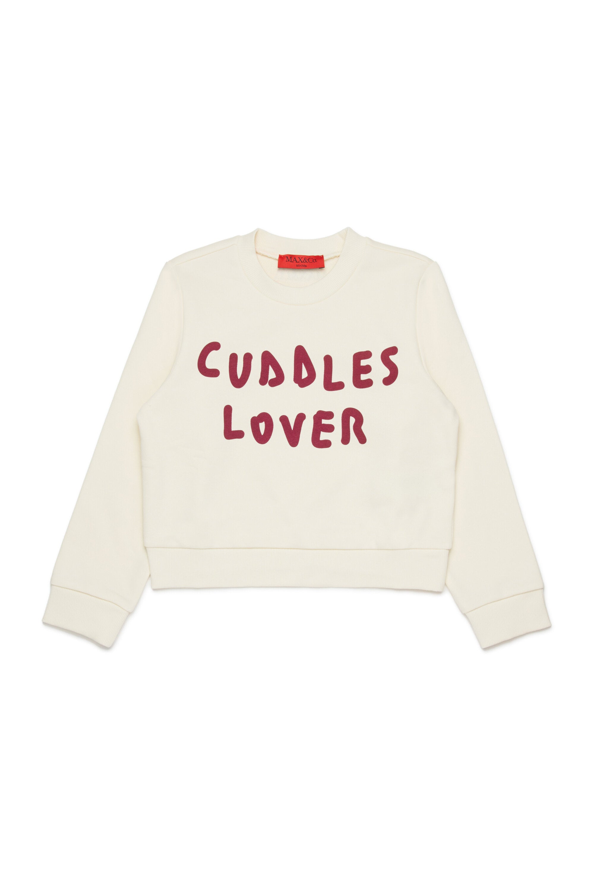 Sudadera de cuello redondo con logo