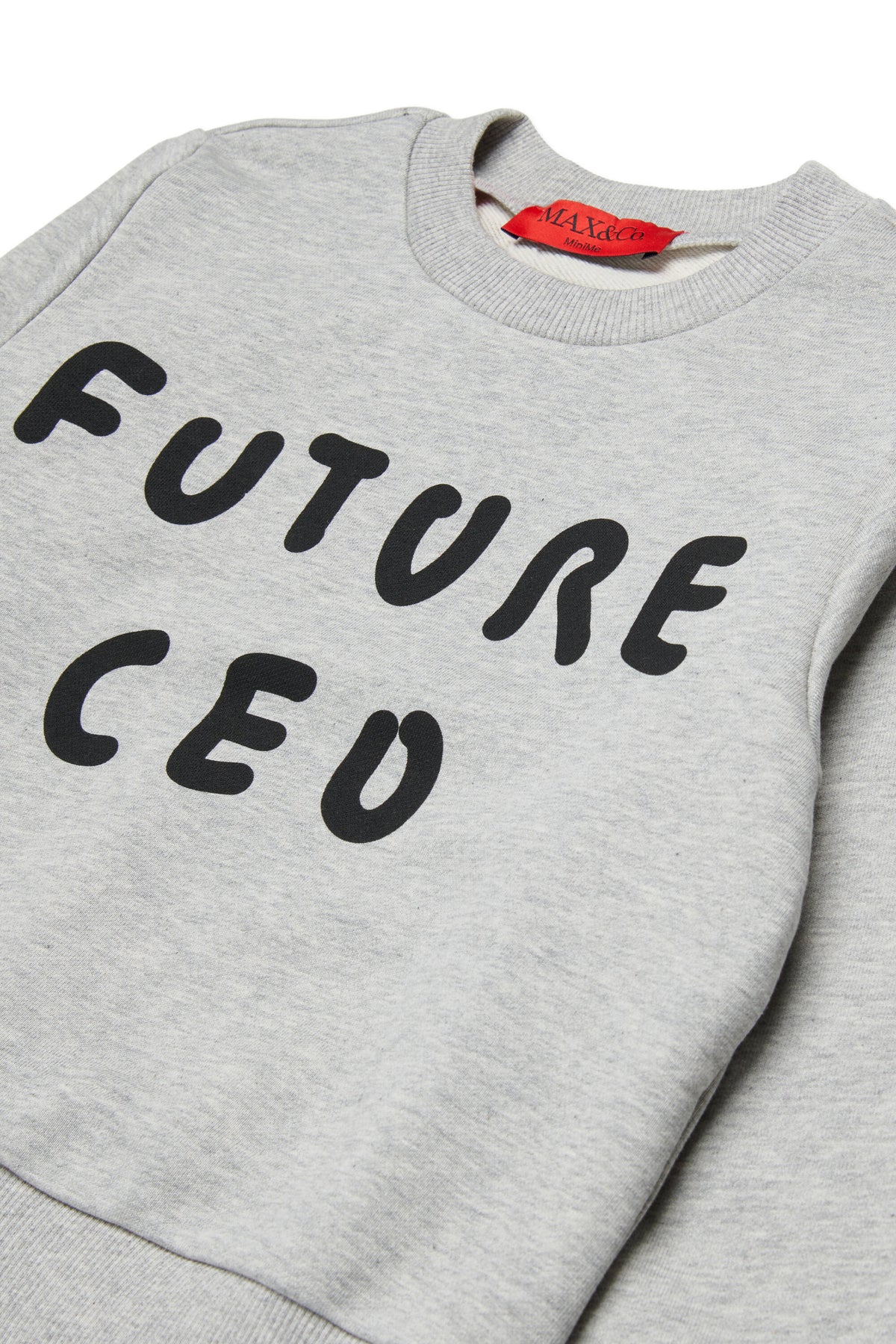 Crewneck sweatshirt with printed logo