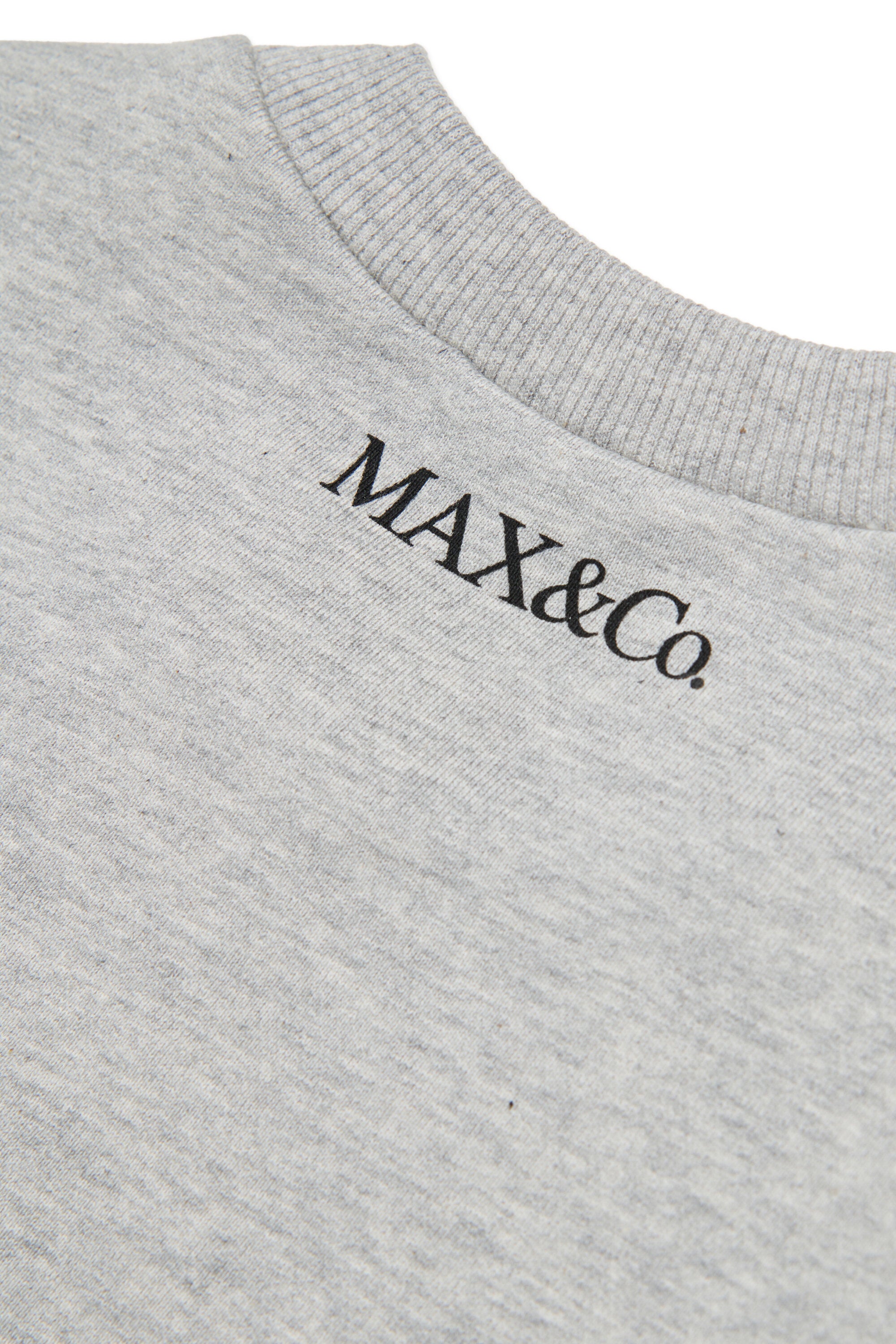 Sudadera de cuello redondo con logo estampado