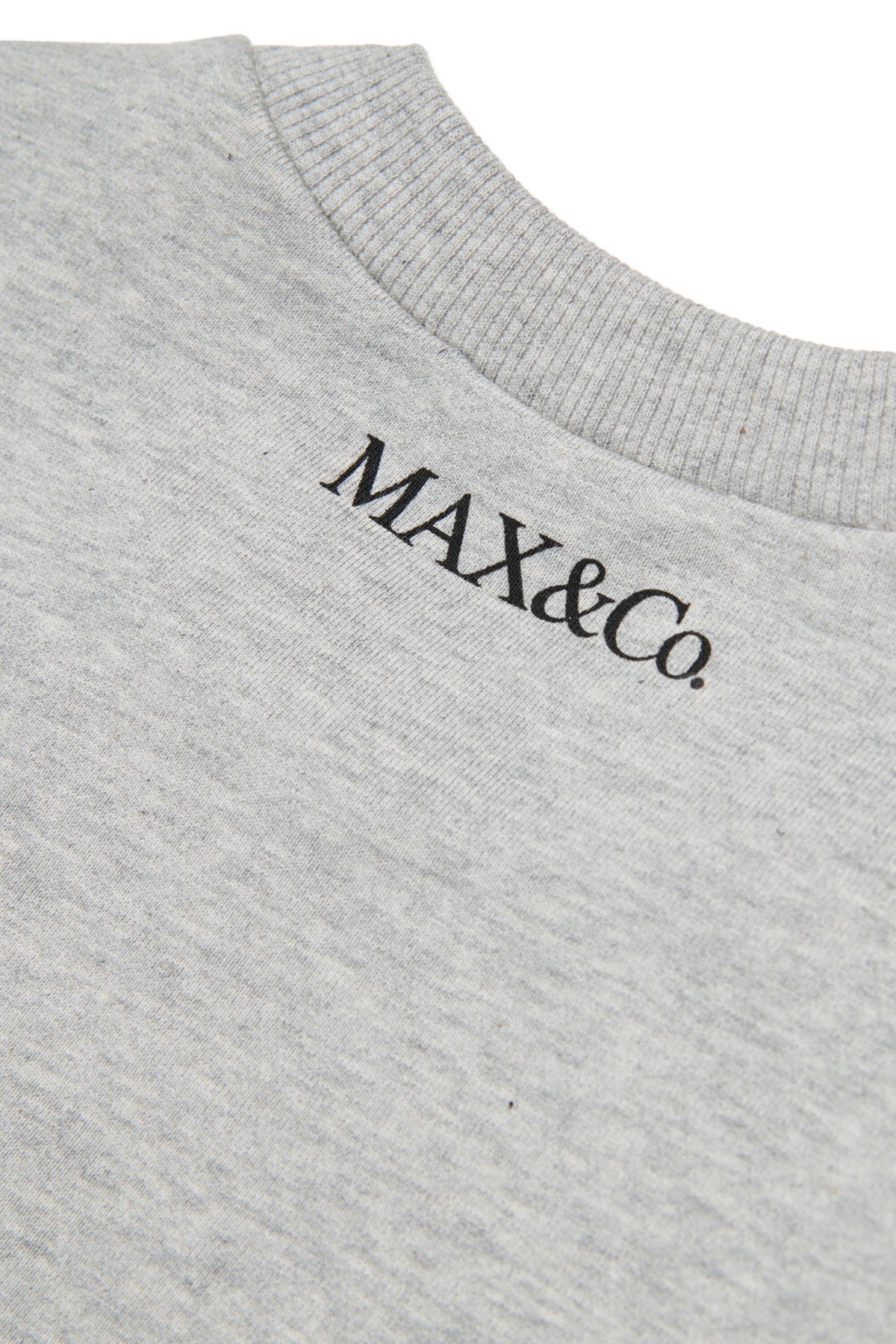 Crewneck sweatshirt with printed logo