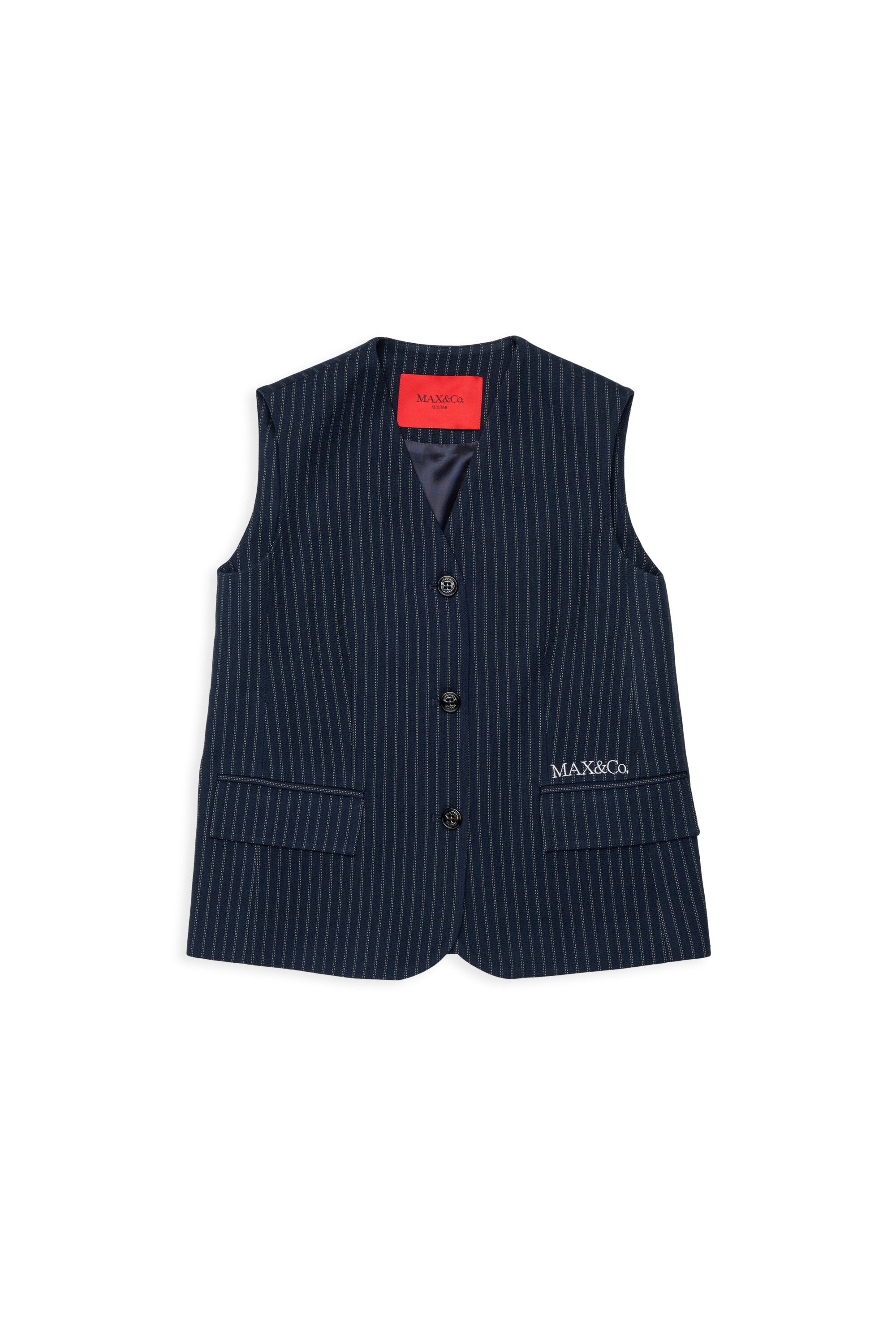 Vest with logo