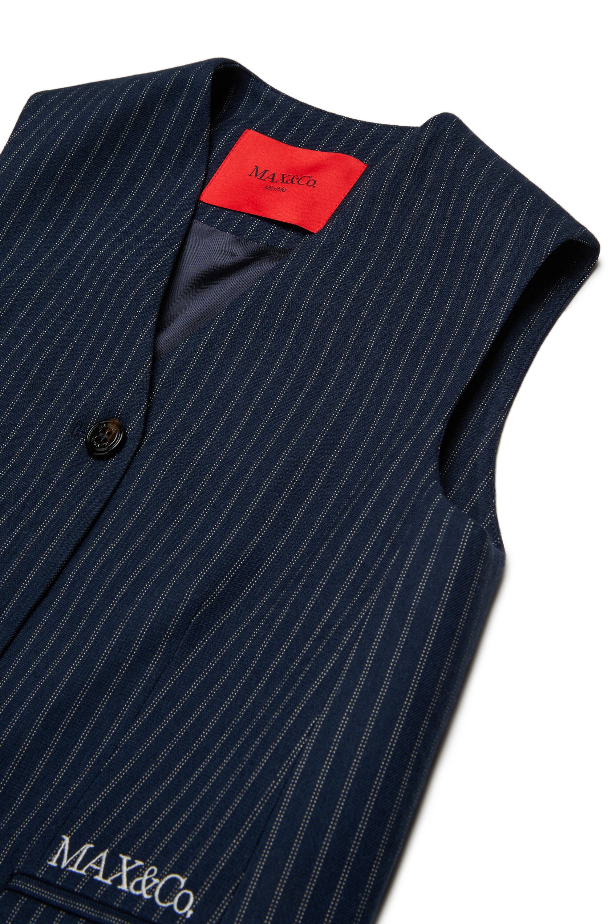Vest with logo
