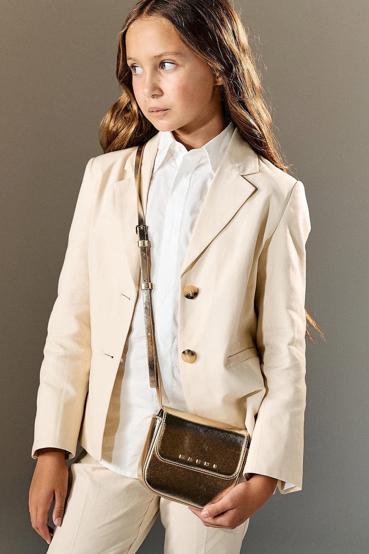 Blazer with logo