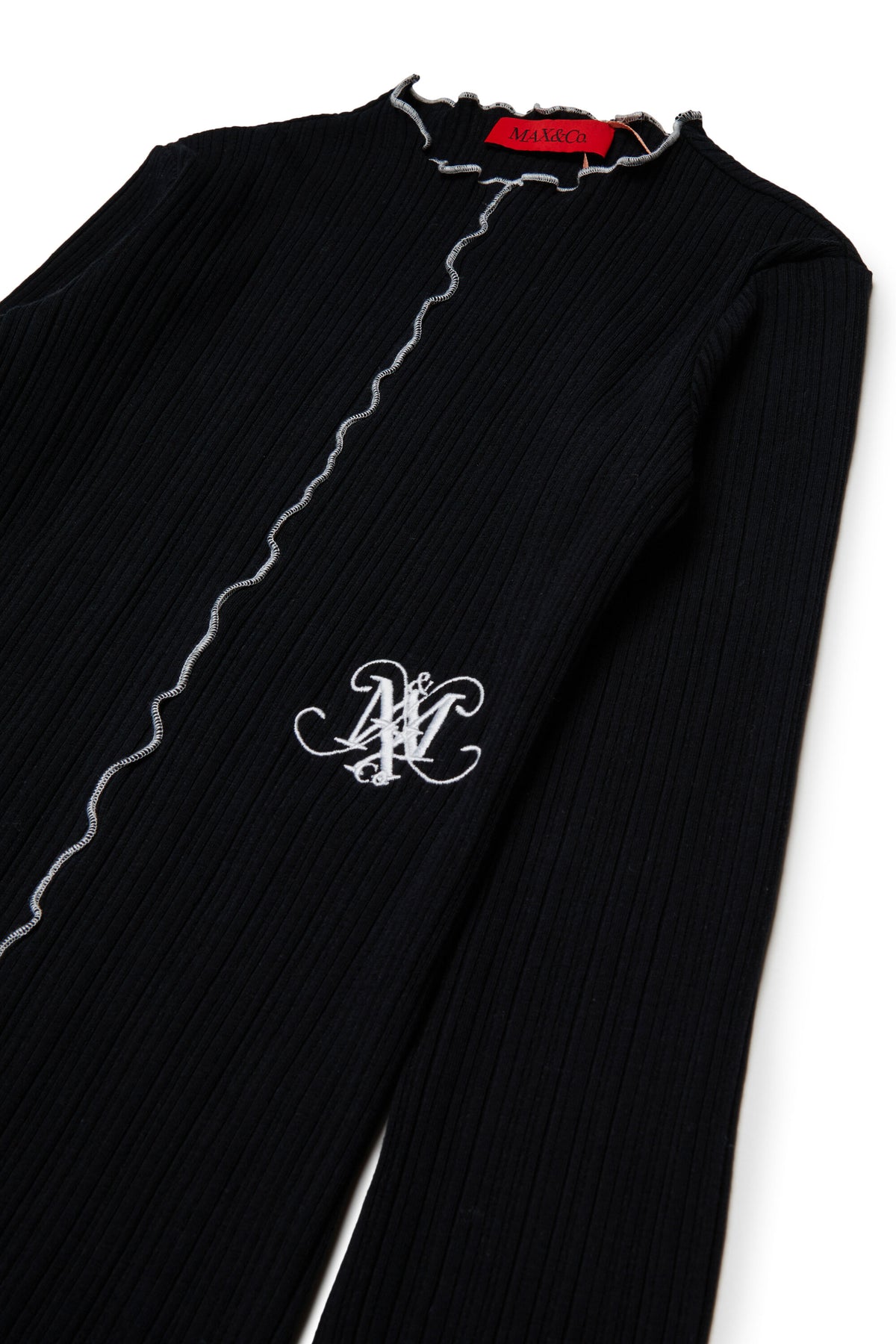 Vestido midi con logo