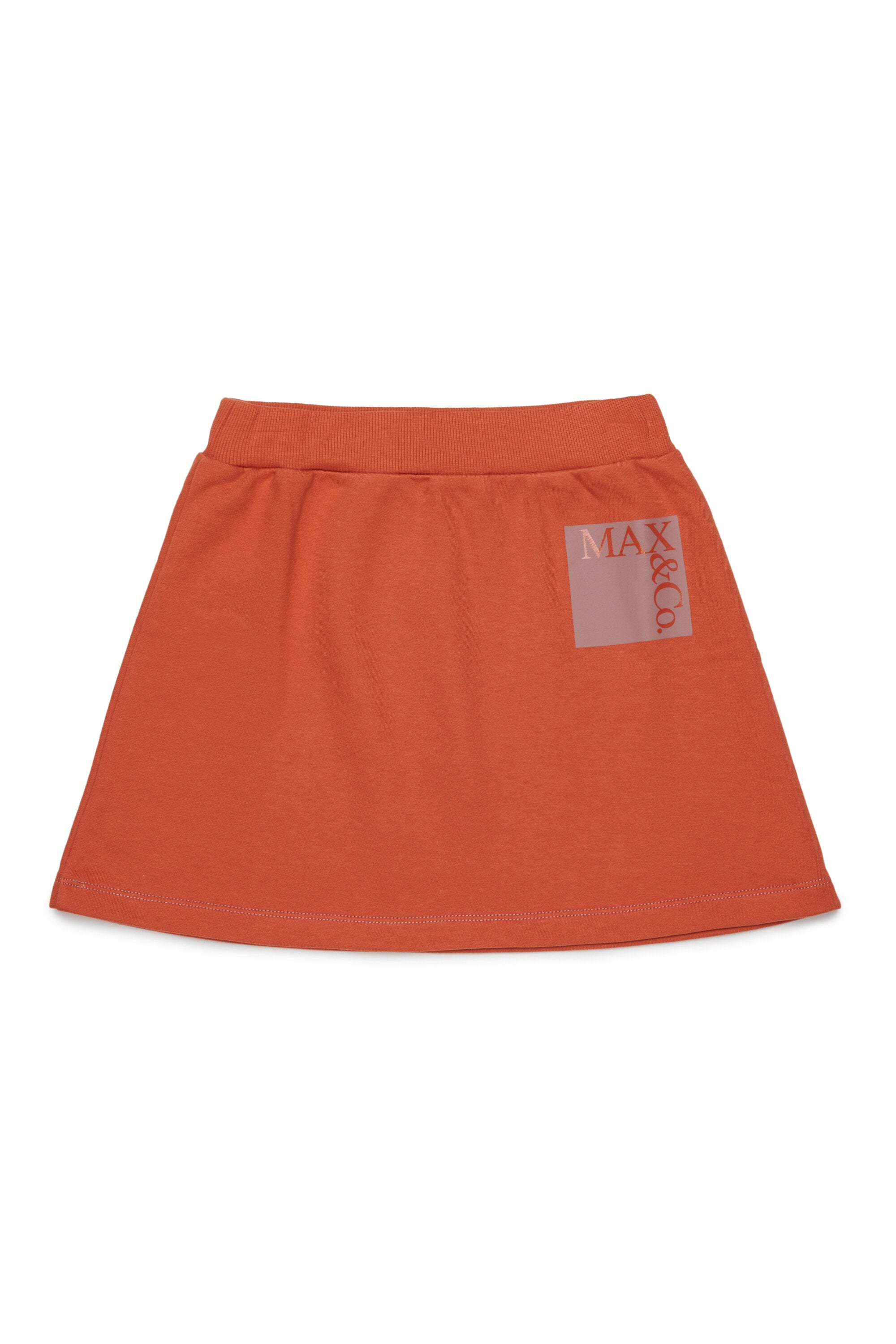 Falda corta con logo
