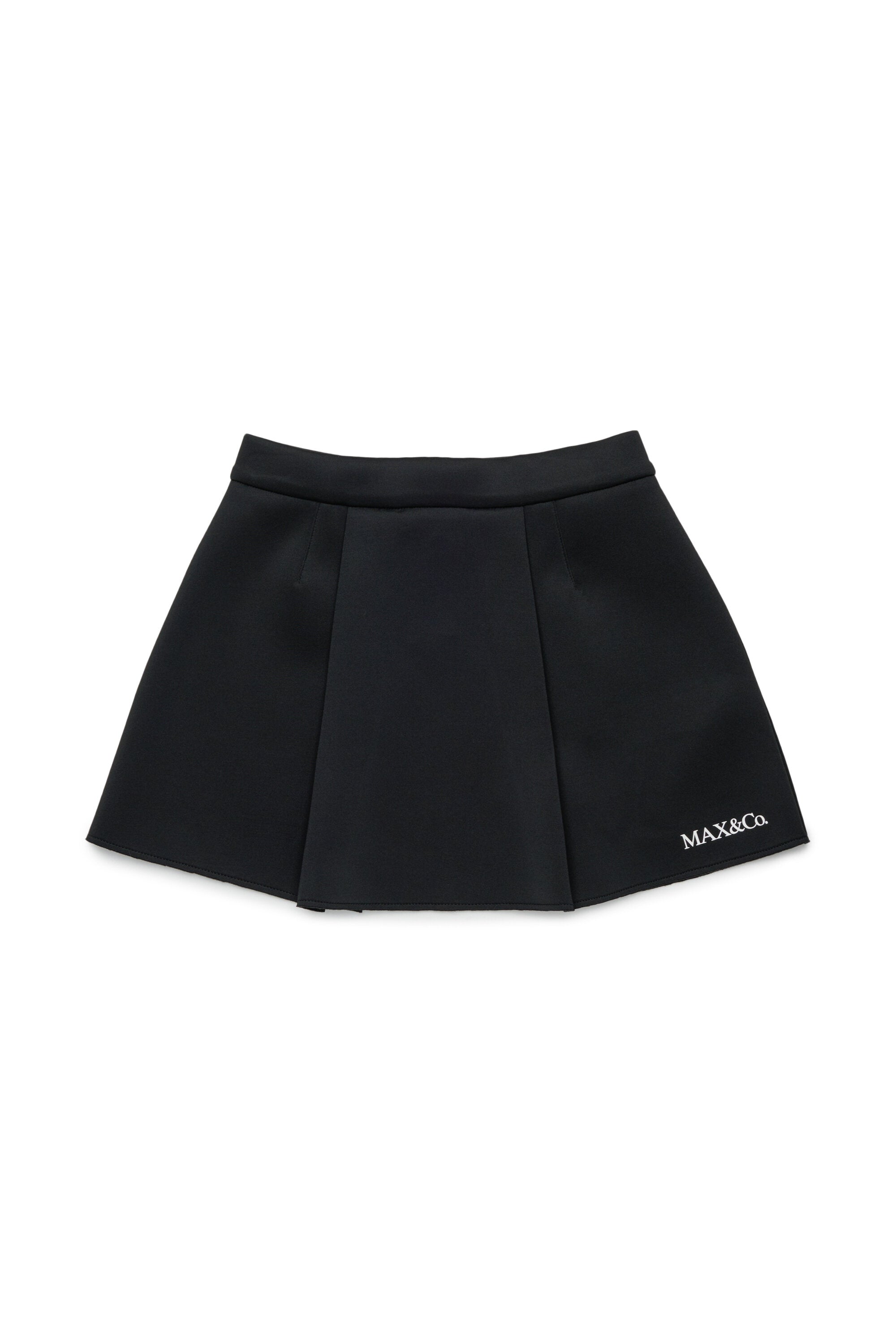 Falda corta con logo