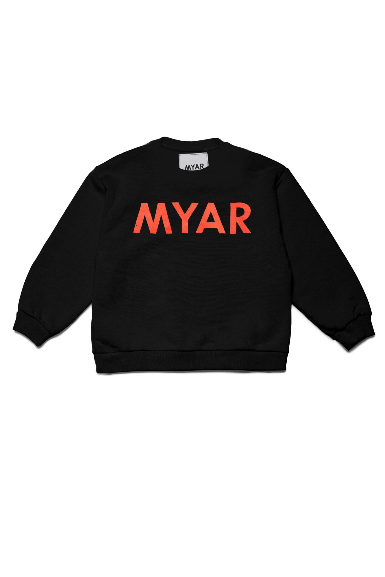 Deadstock fabric sweatshirt with MYAR logo 